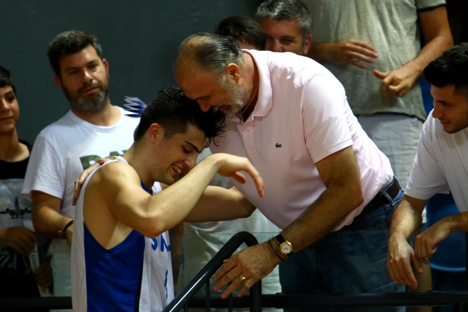 דני אבדיה עם אביו, זופר אבדיה