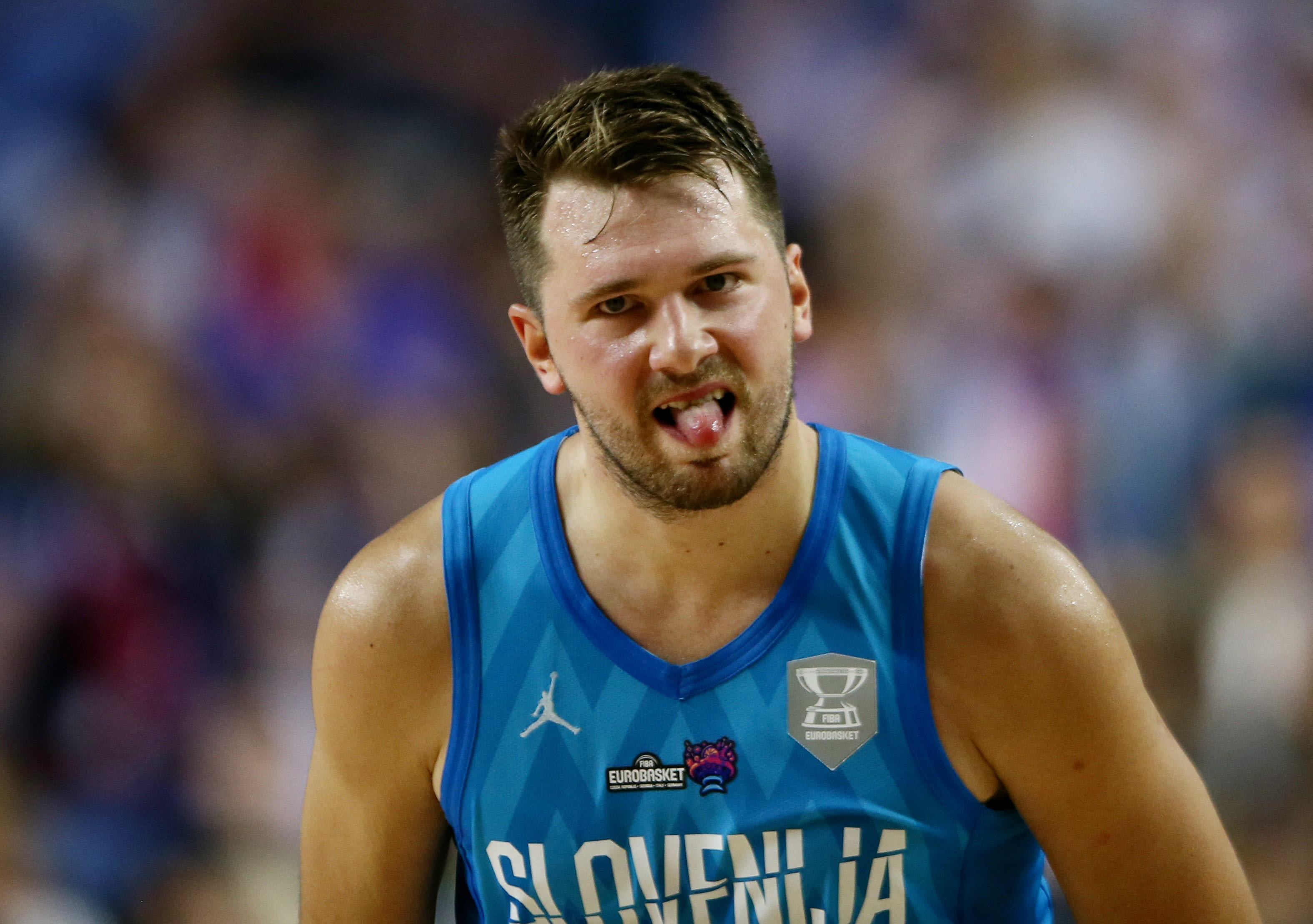 לוקה דונצ'יץ', כוכב נבחרת סלובניה