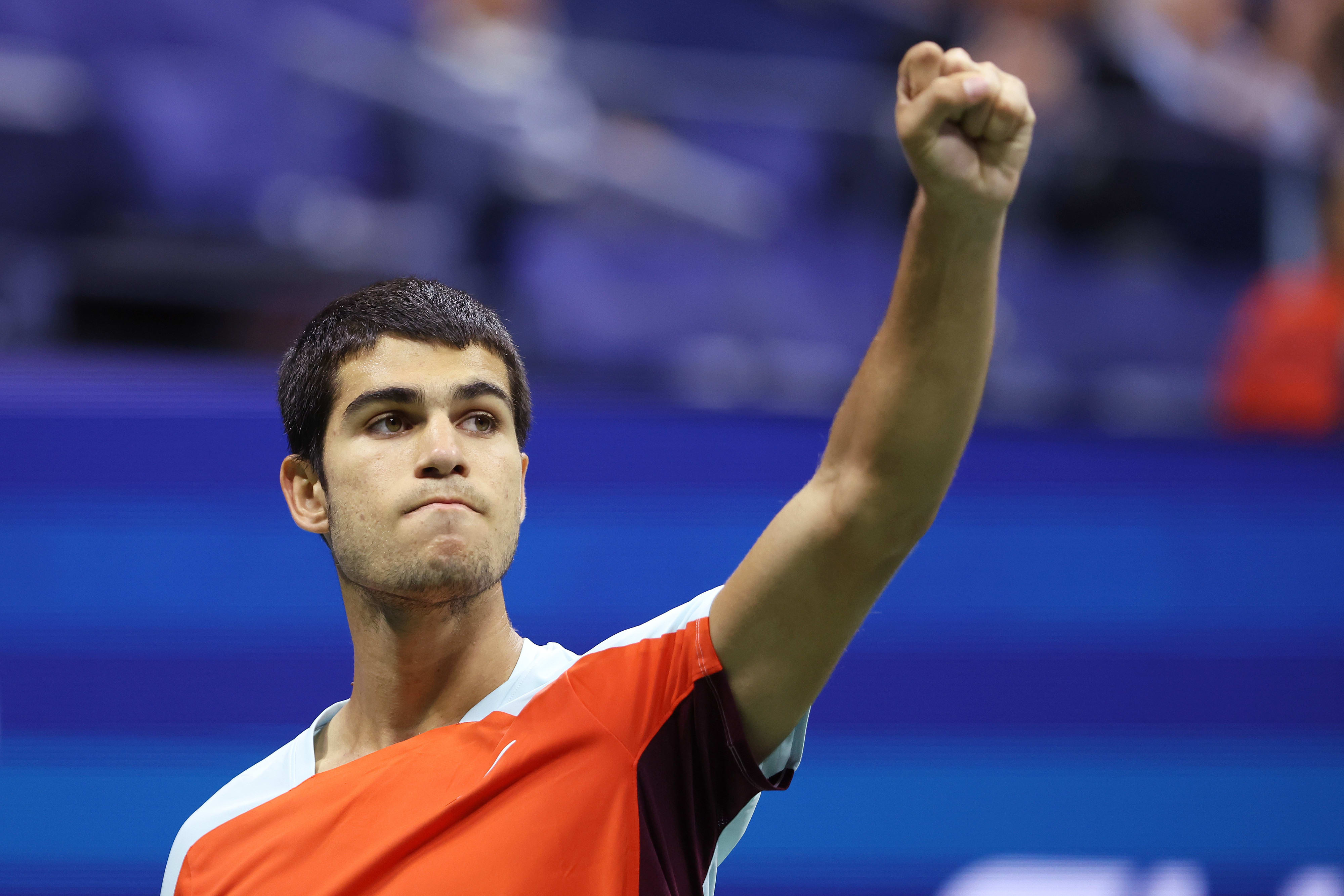 הטניסאי הספרדי קרלוס אלקראס