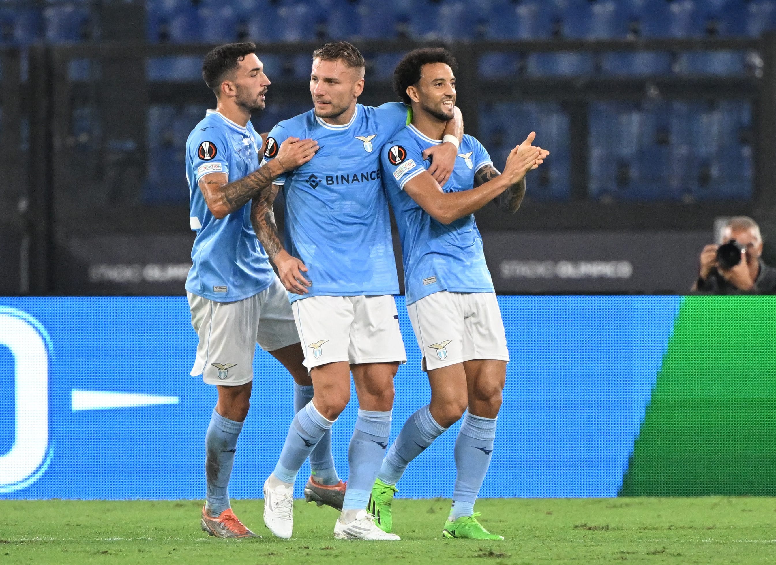 צ'ירו אימובילה לאציו חוגג