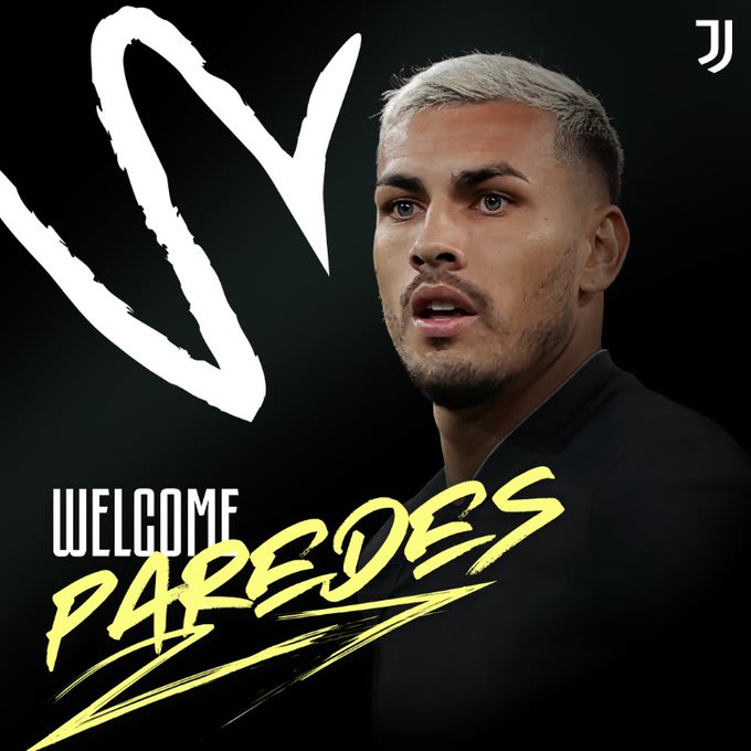 לאנדרו פארדס מוצג על ידי יובנטוס