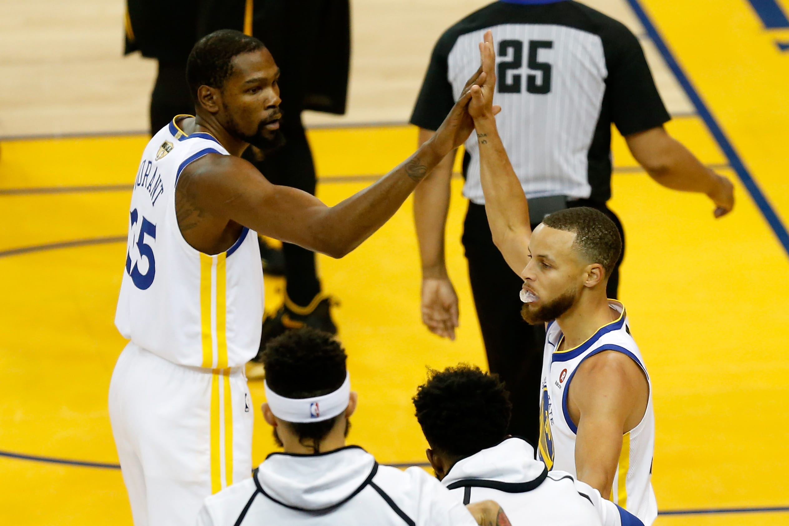 שחקני גולדן סטייט ווריירס סטפן קרי, קווין דוראנט