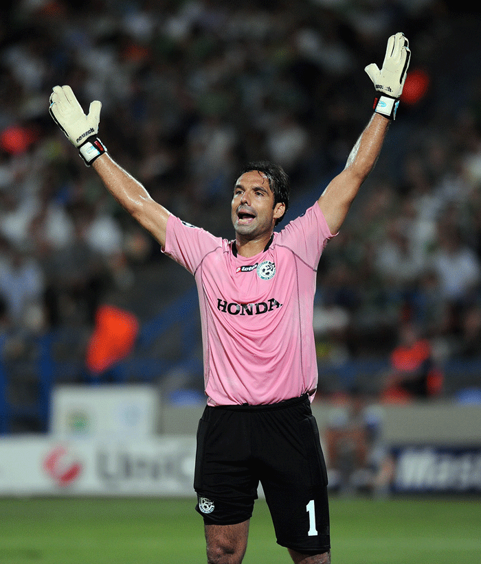 ניר דוידוביץ', שוער מכבי חיפה