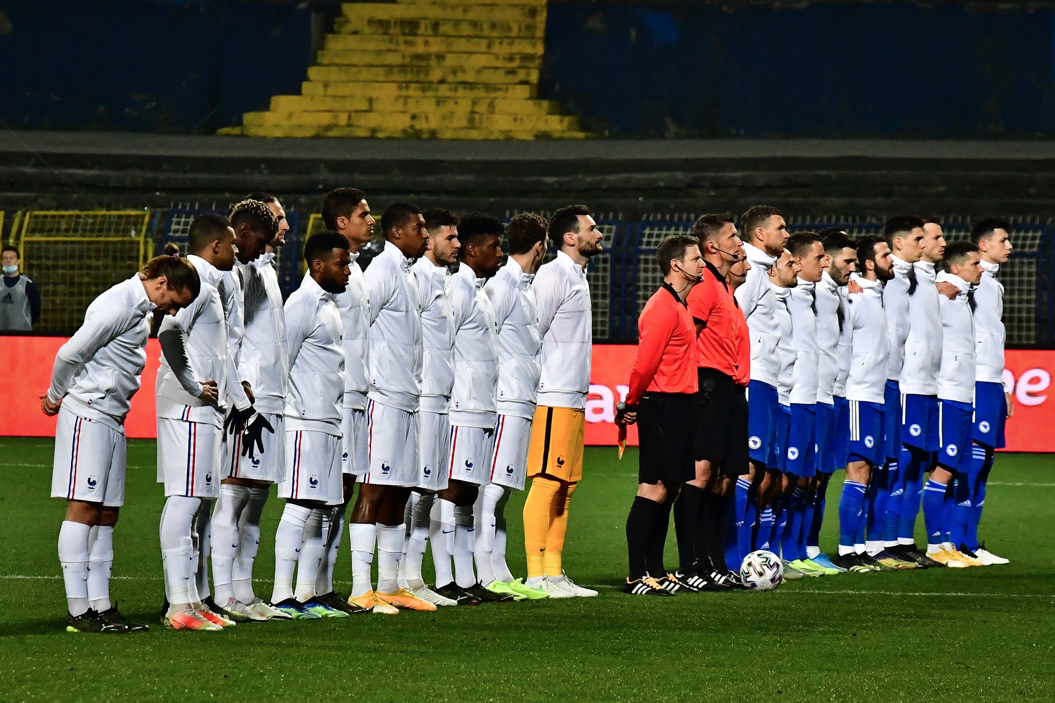 נבחרת צרפת נגד בוסניה בסראייבו