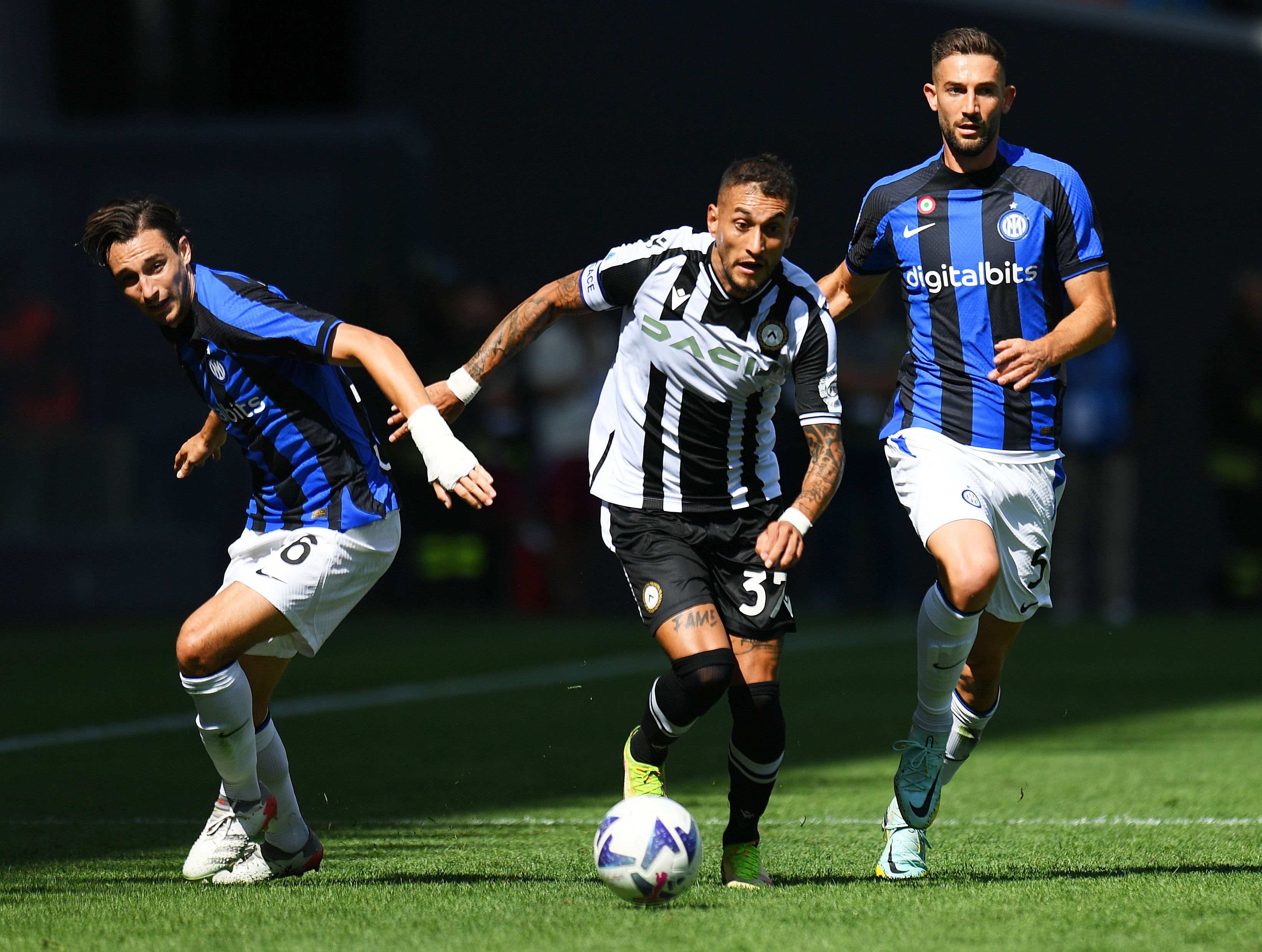 רוברטו פריירה, שחקן אודינזה מול אינטר