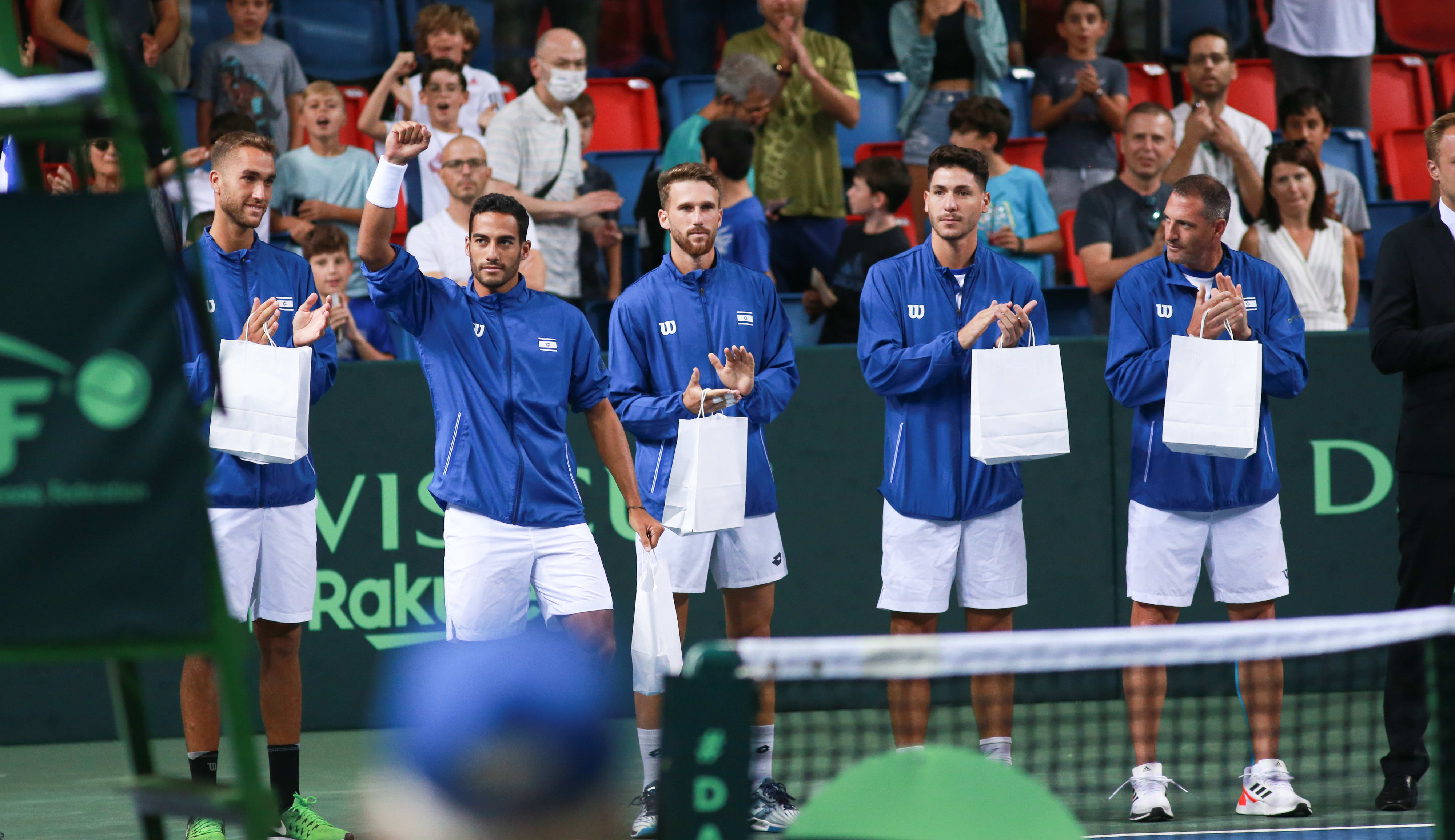 נבחרת הדייויס של ישראל נגד צ'כיה