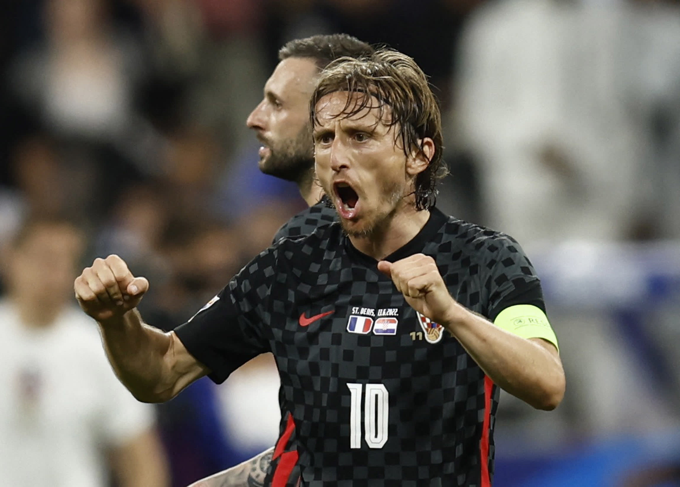 Luka Modric, player of the Croatian national team