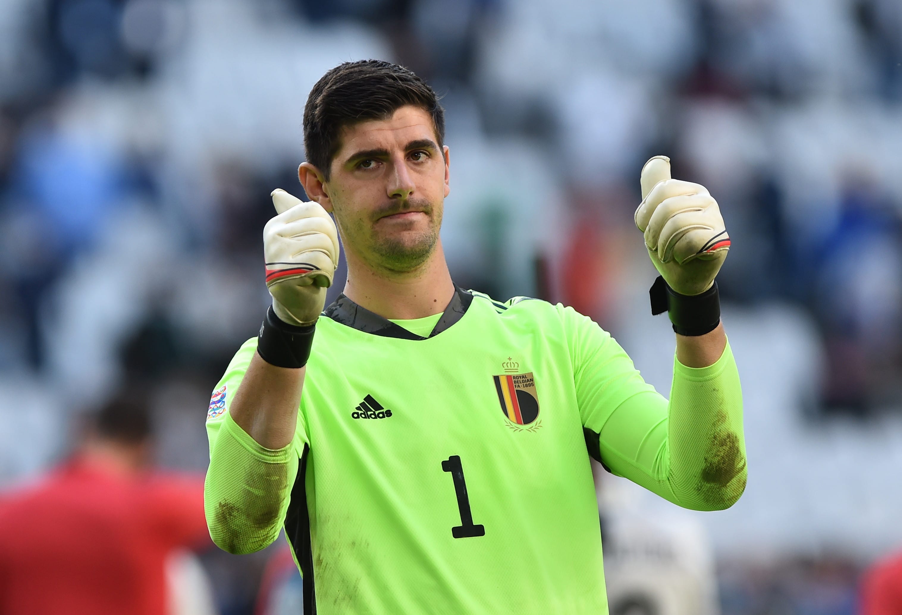 Thibaut Courtois goalkeeper of the Belgium national team