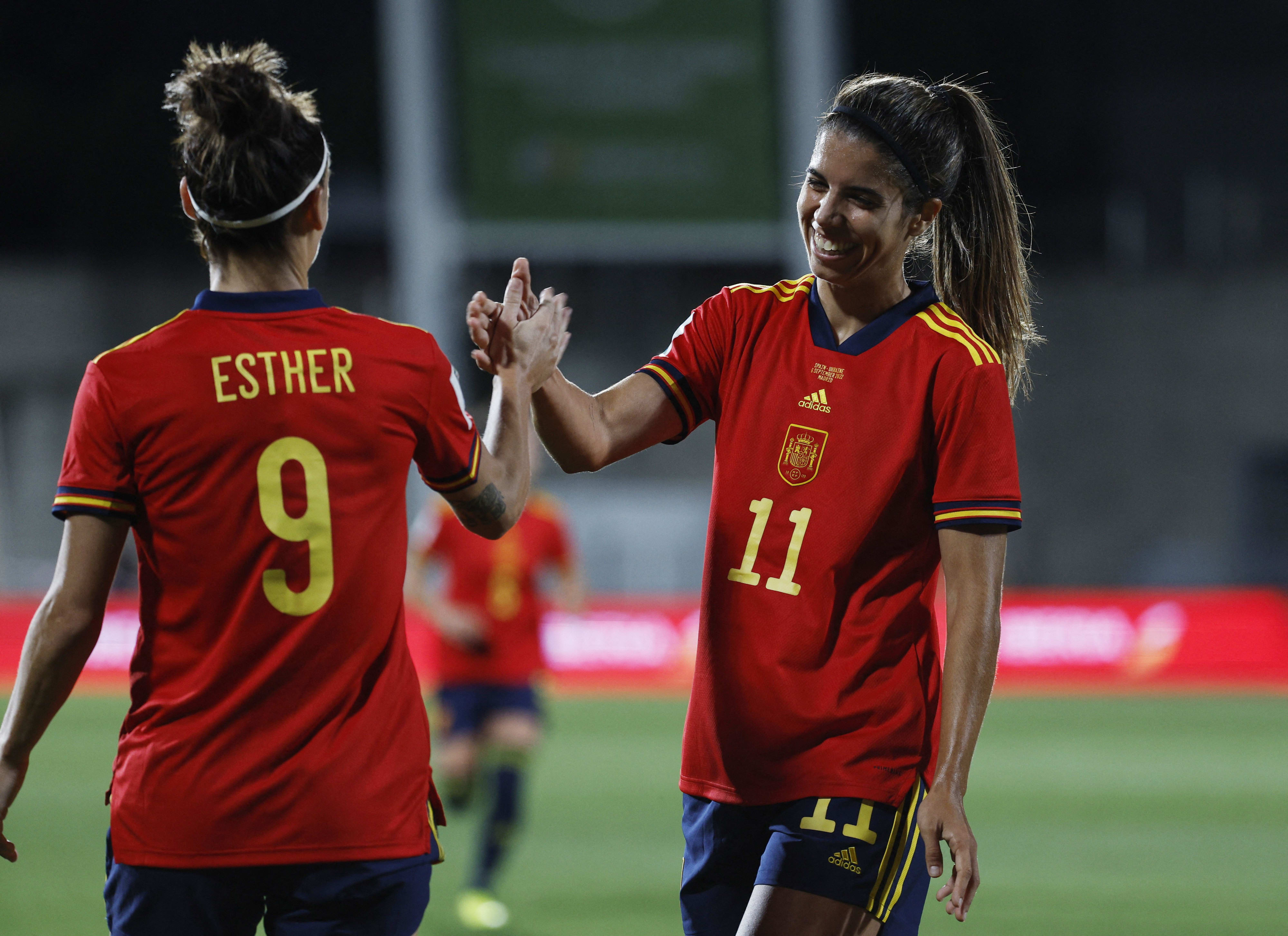 שחקניות נבחרת ספרד נשים