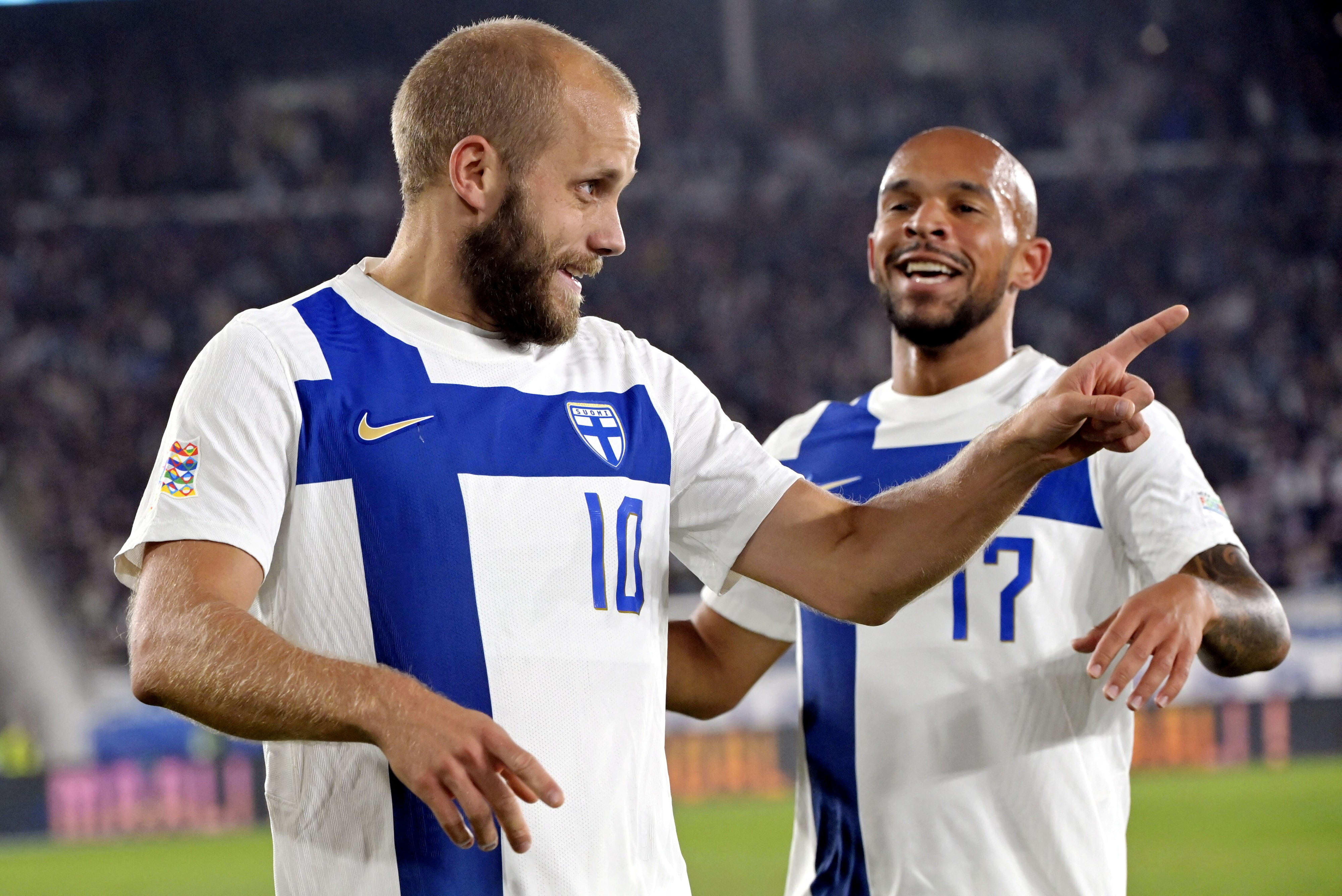 שחקן נבחרת פינלנד טימו פוקי