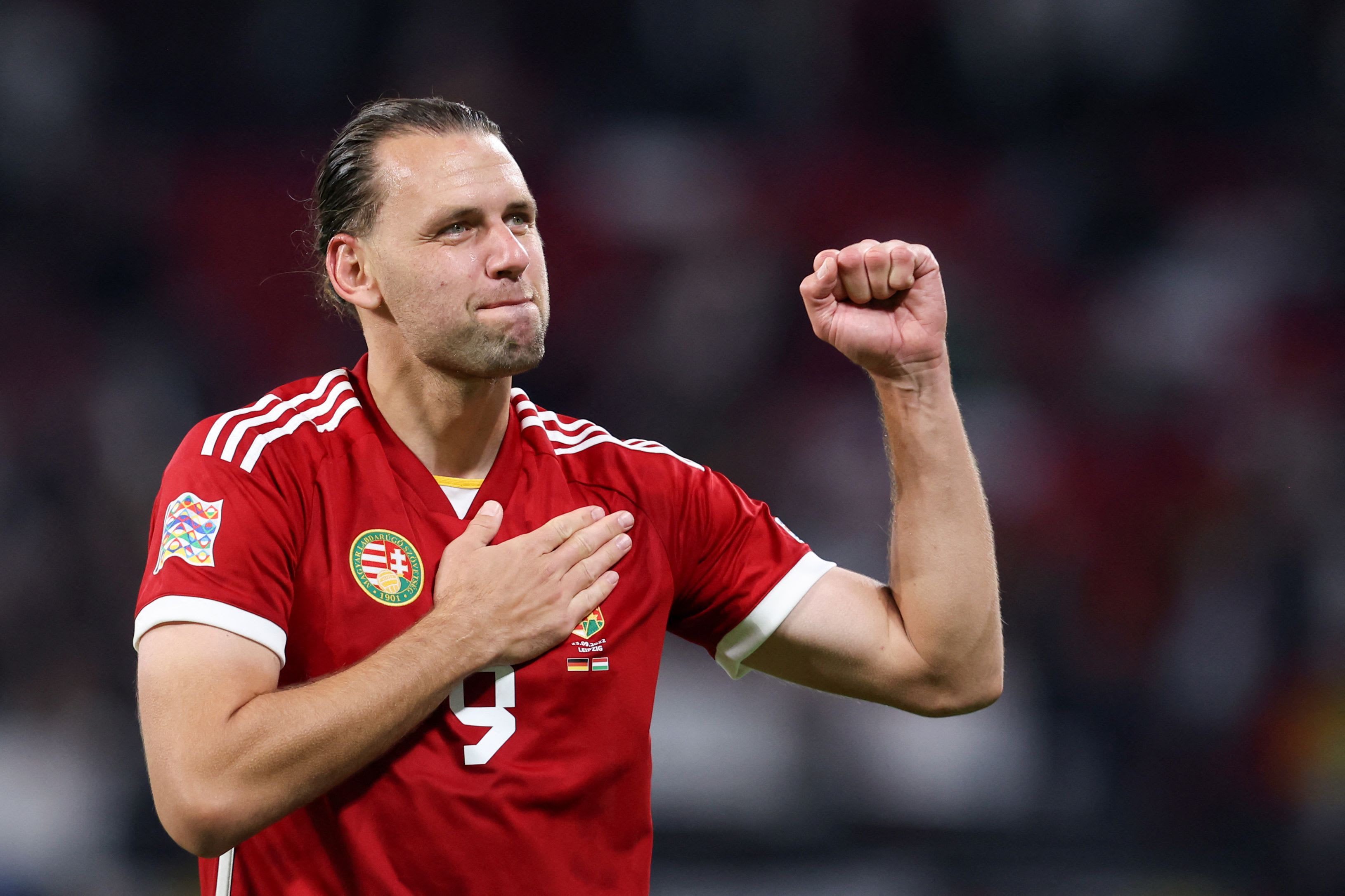 שחקן נבחרת הונגריה אדם סלאי