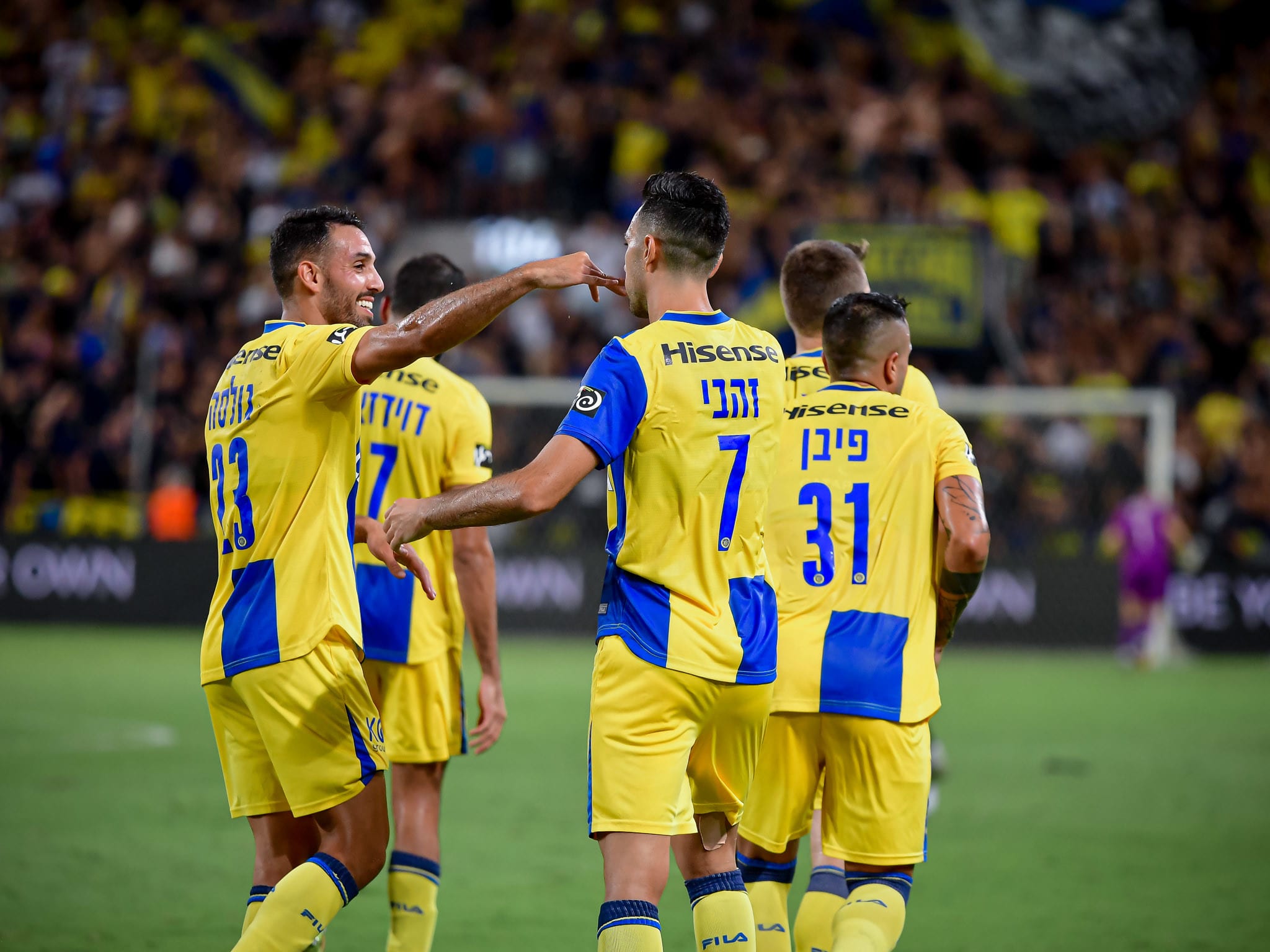 ערן זהבי, אייל גולסה, שחקני מכבי תל אביב