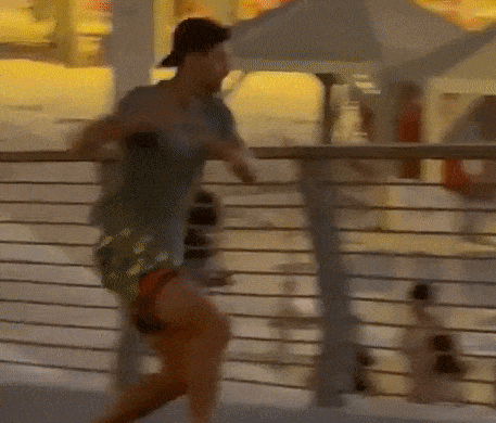 גיף נובאק דג'וקוביץ' מתאמן בחוף של תל אביב