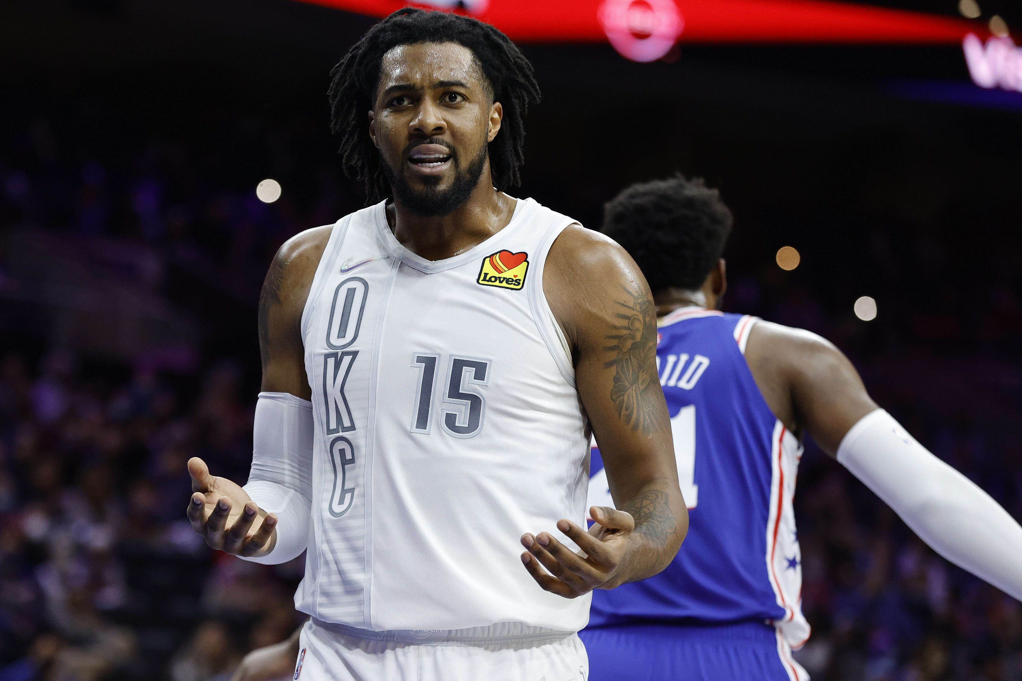 שחקן אוקלהומה סיטי ת'אנדר דרק פייבורס