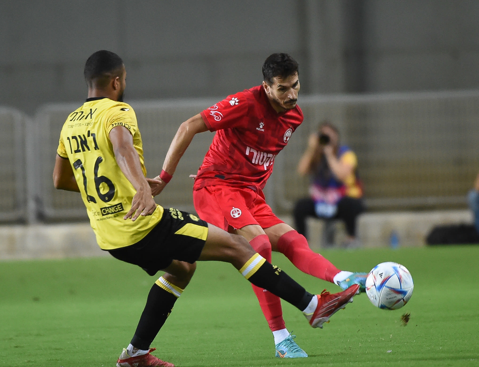 שאפי סוליימאנוב הפועל באר שבע מול מכבי נתניה