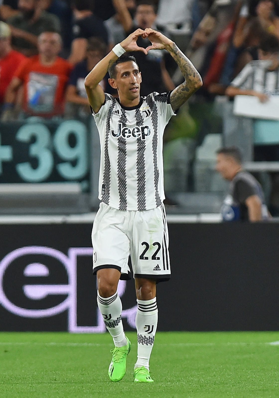 אנחל די מריה, שחקן יובנטוס חוגג