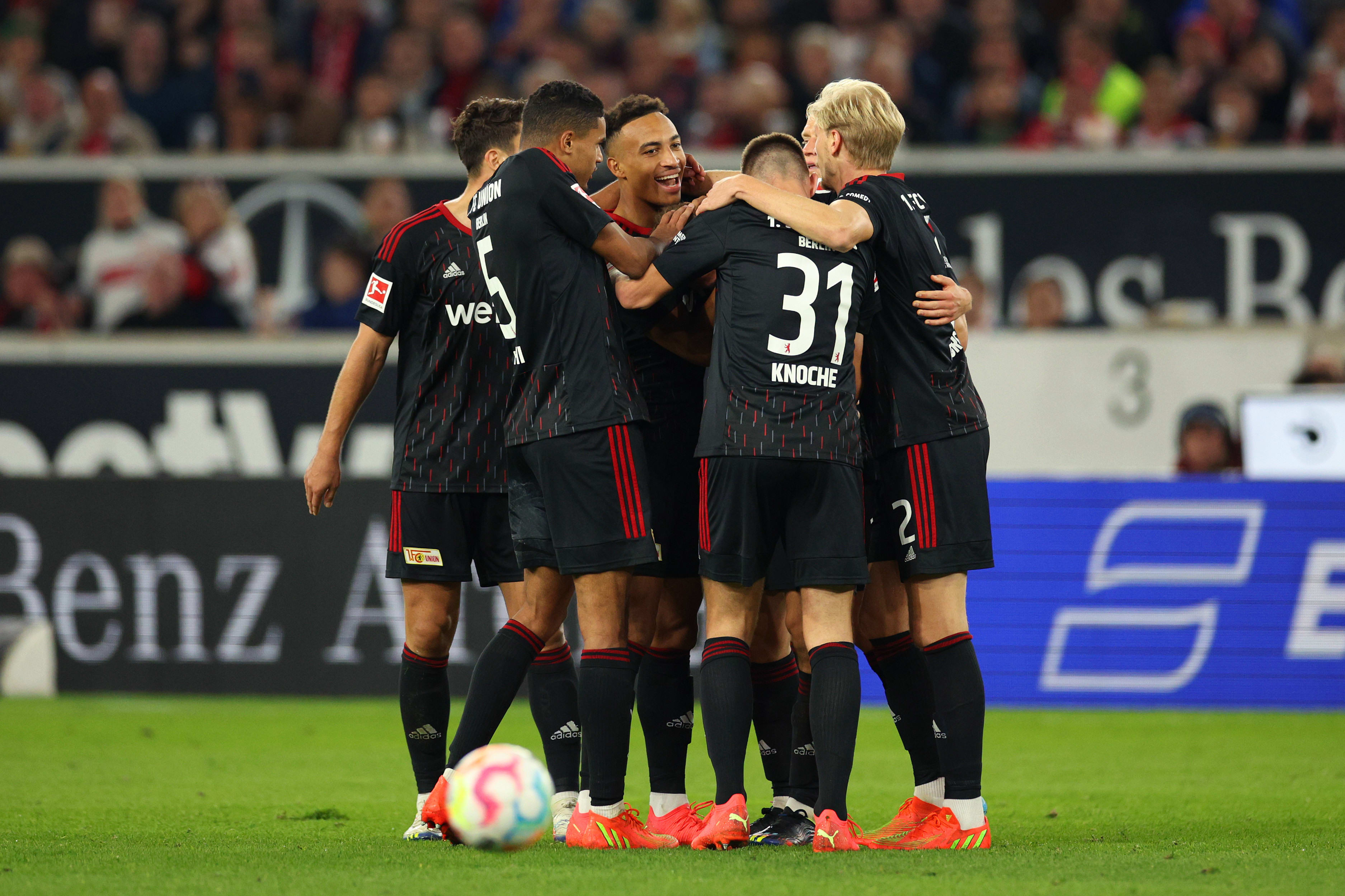 שחקני אוניון ברלין חוגגים