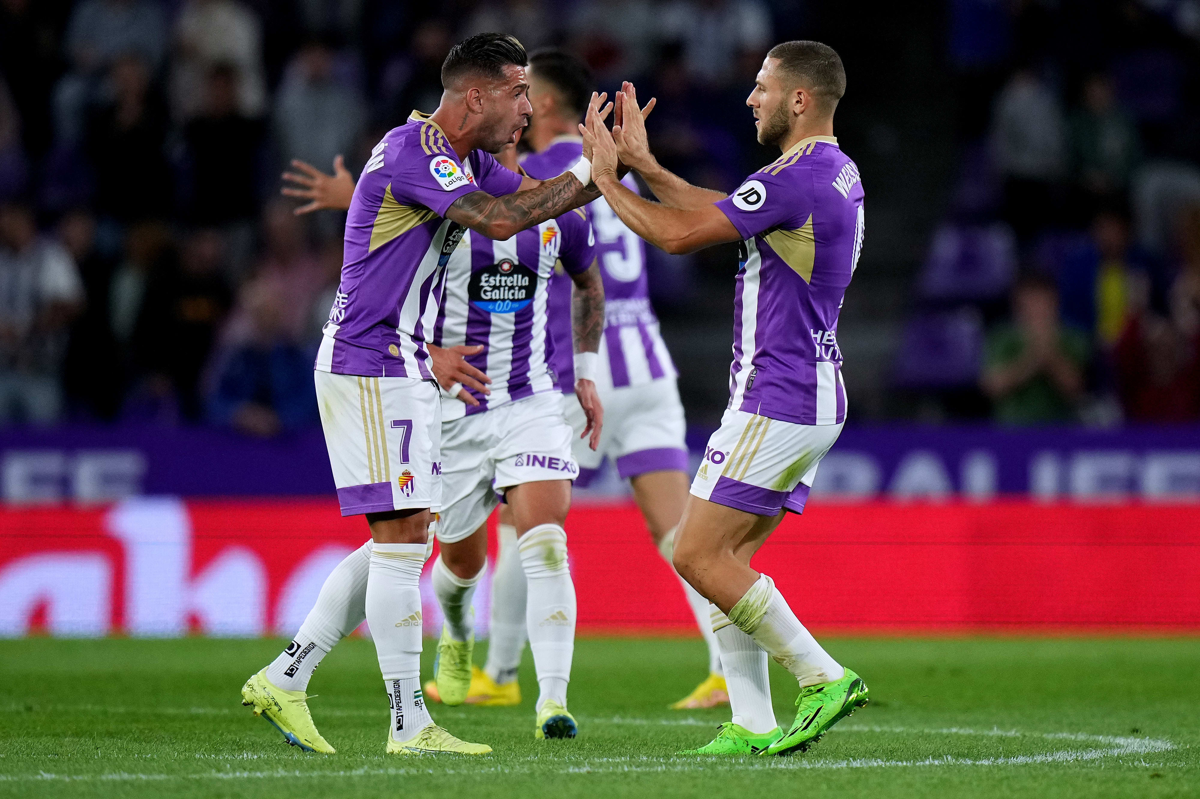 שון וייסמן שחקן ויאדוליד עם סרחיו לאון