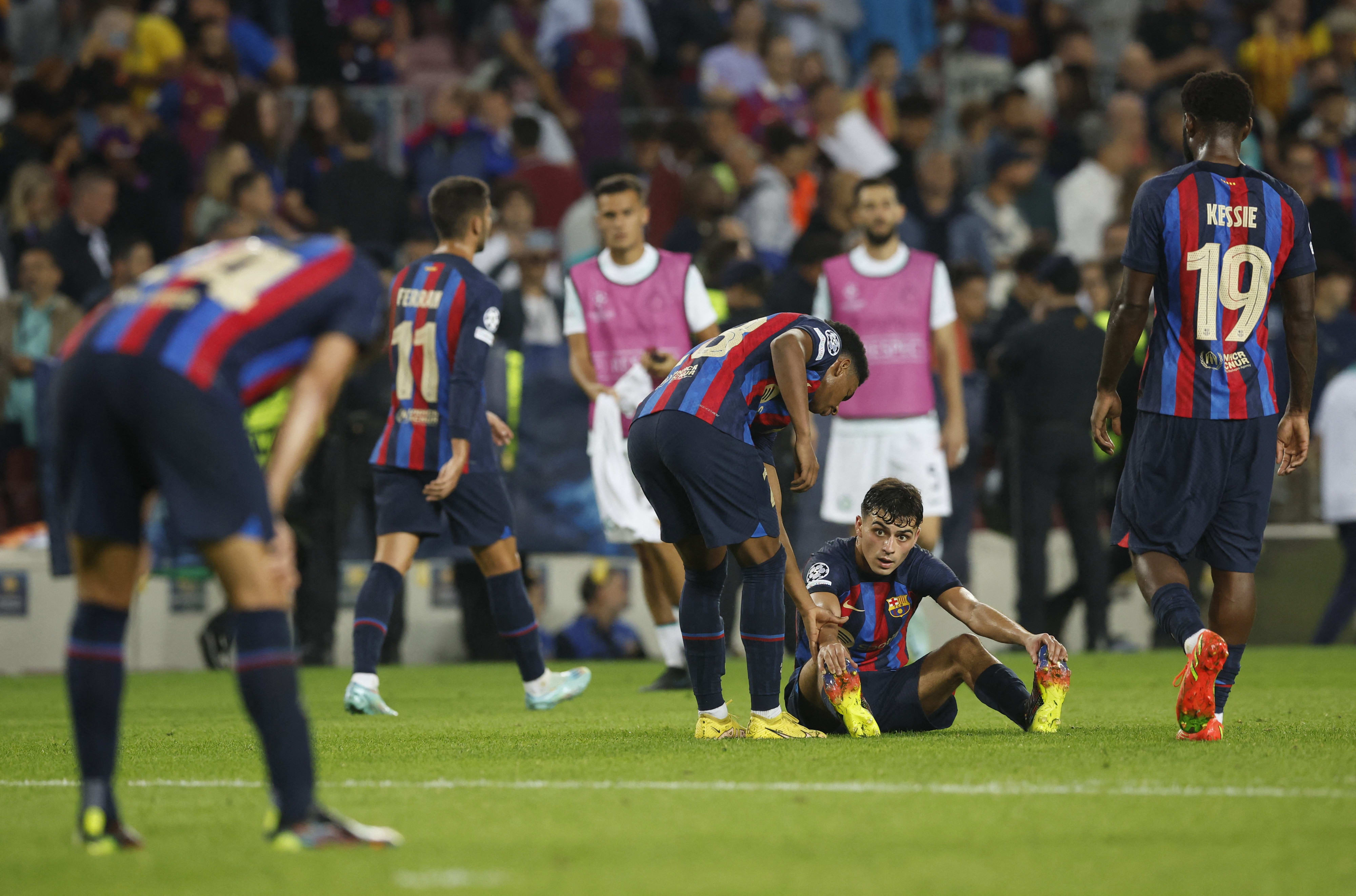 פדרי שחקן ברצלונה מאוכזב