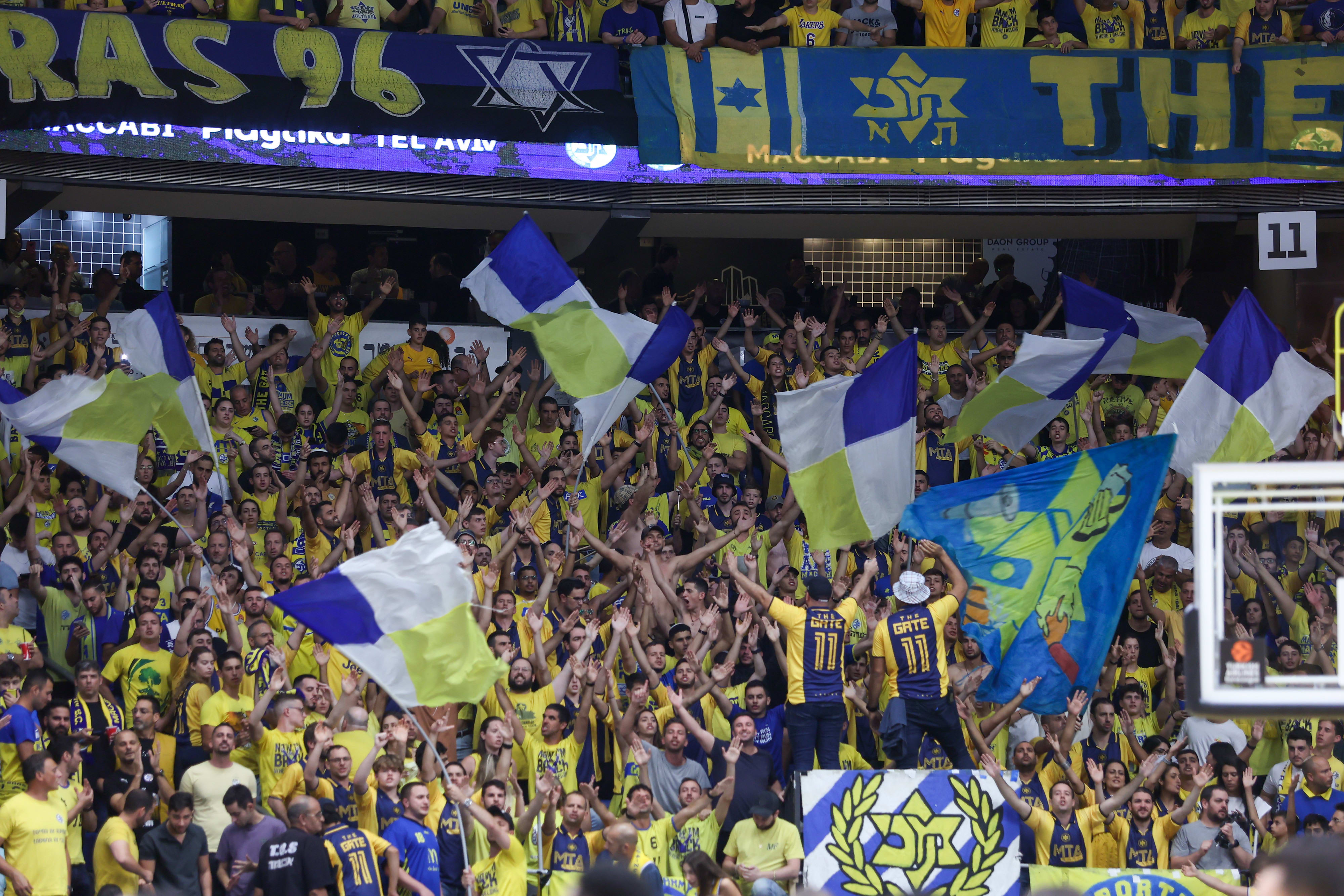 קהל מכבי תל אביב כדורסל