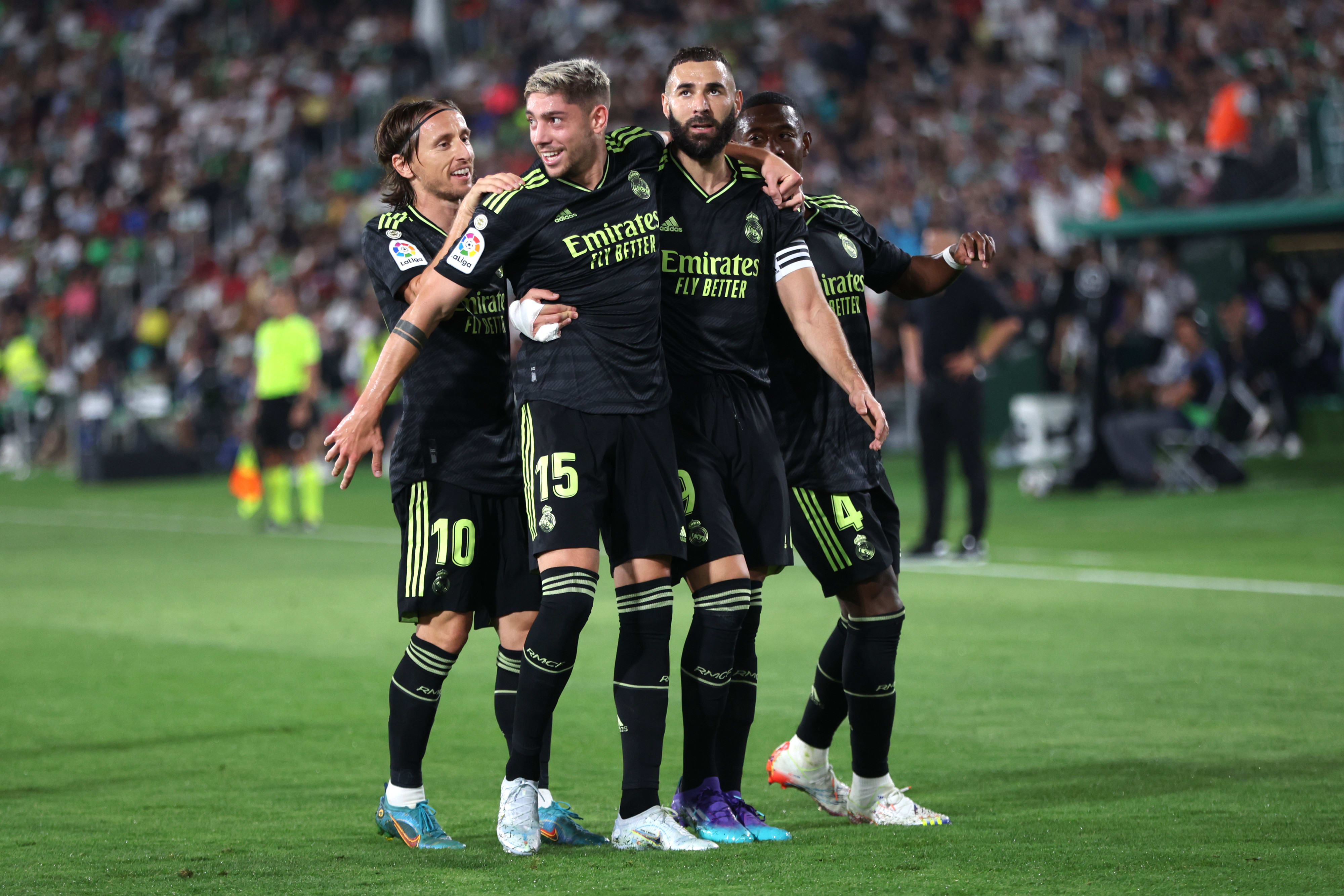 פדה ואלוורדה ריאל מדריד חוגג