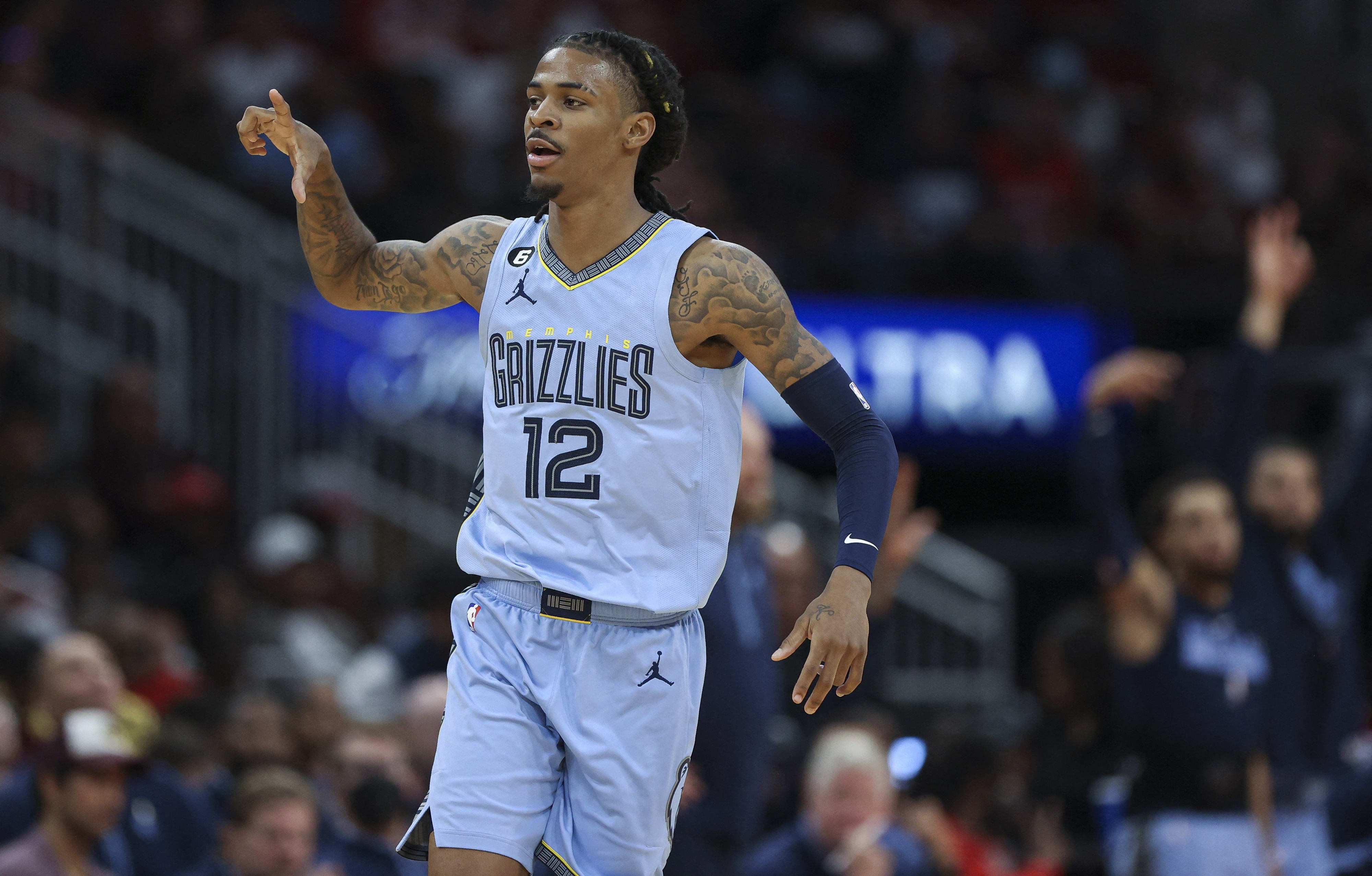 שחקן ממפיס גריזליס ג'ה מוראנט