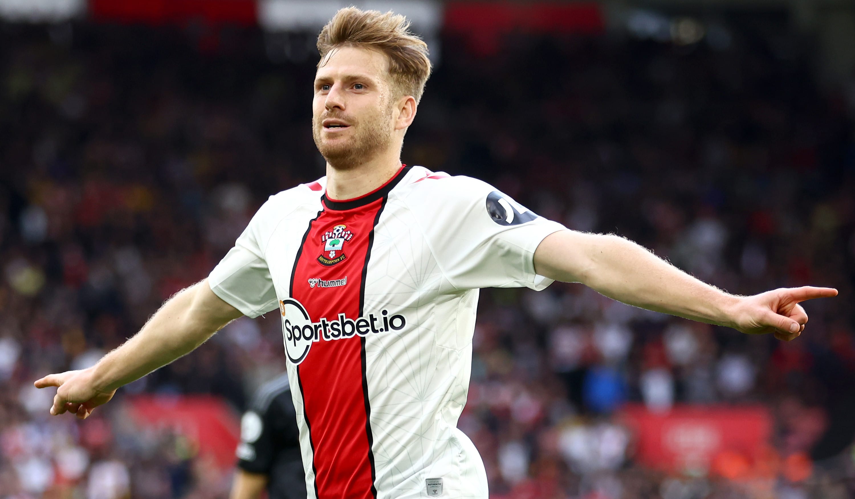 סטיוארט ארמסטרונג, שחקן סאות'המפטון חוגג