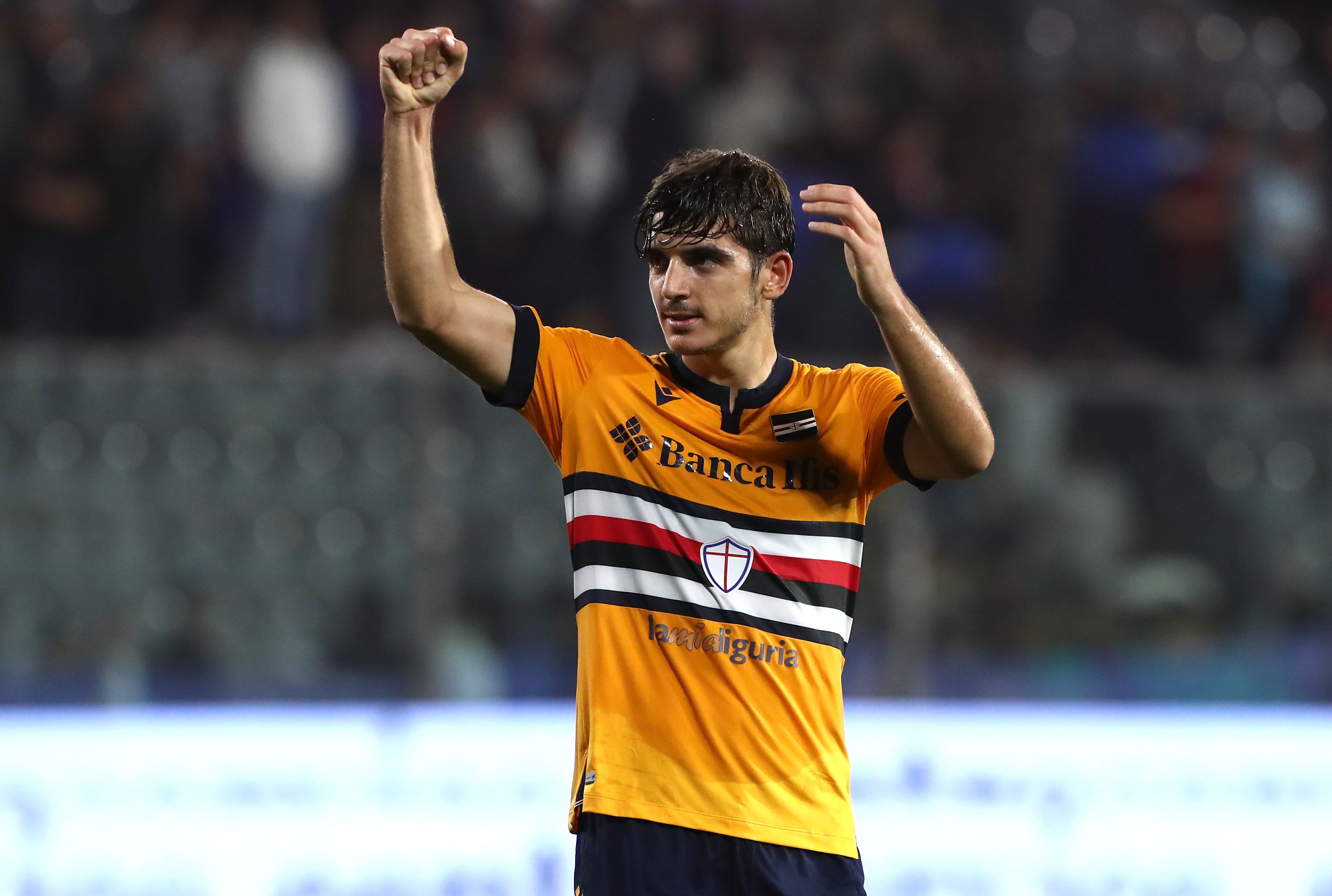 גונסאלו וייאר, שחקן סמפדוריה חוגג