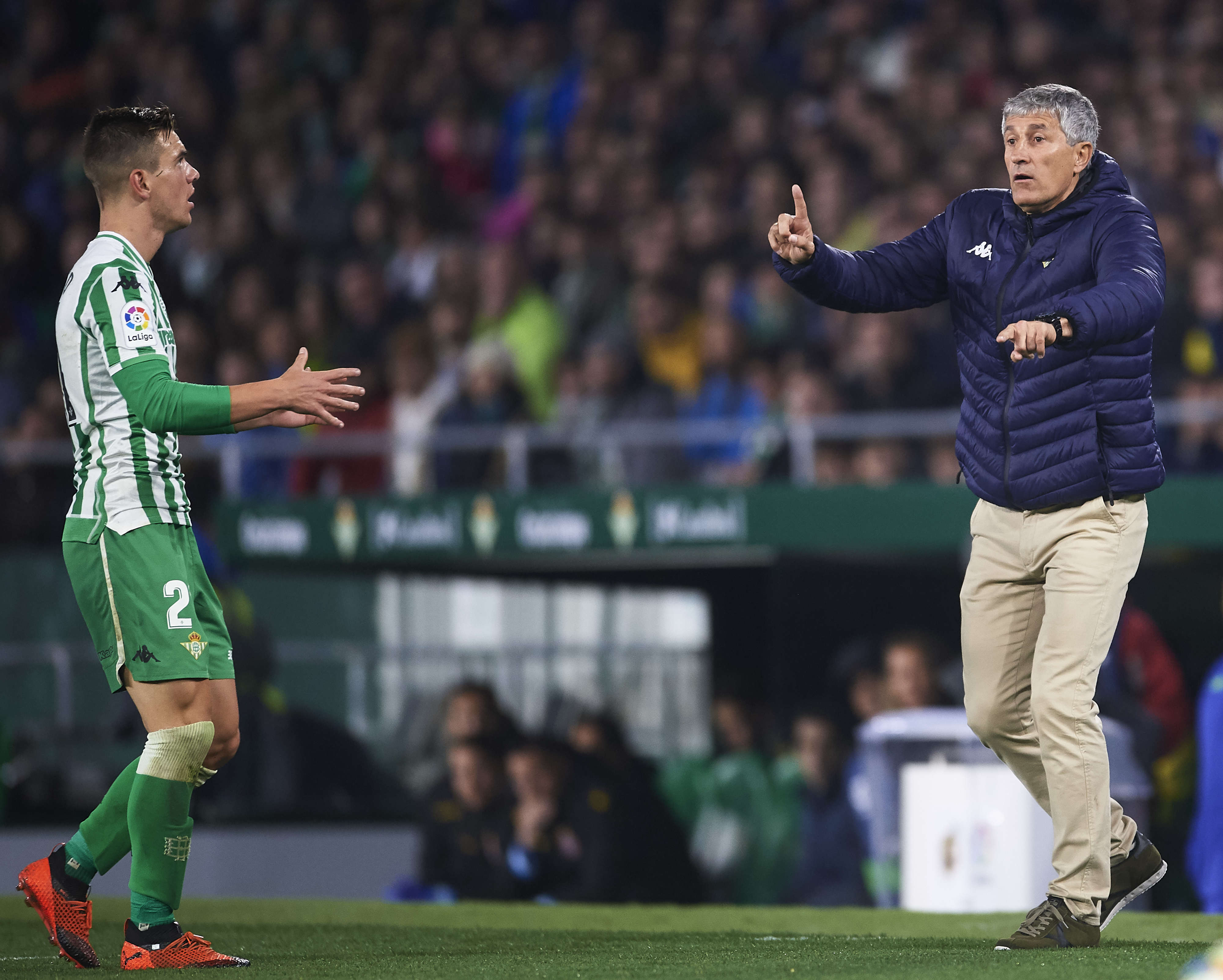 קיקה סטיין עם ג'ובאני לו סלסו במדי בטיס ב-2019