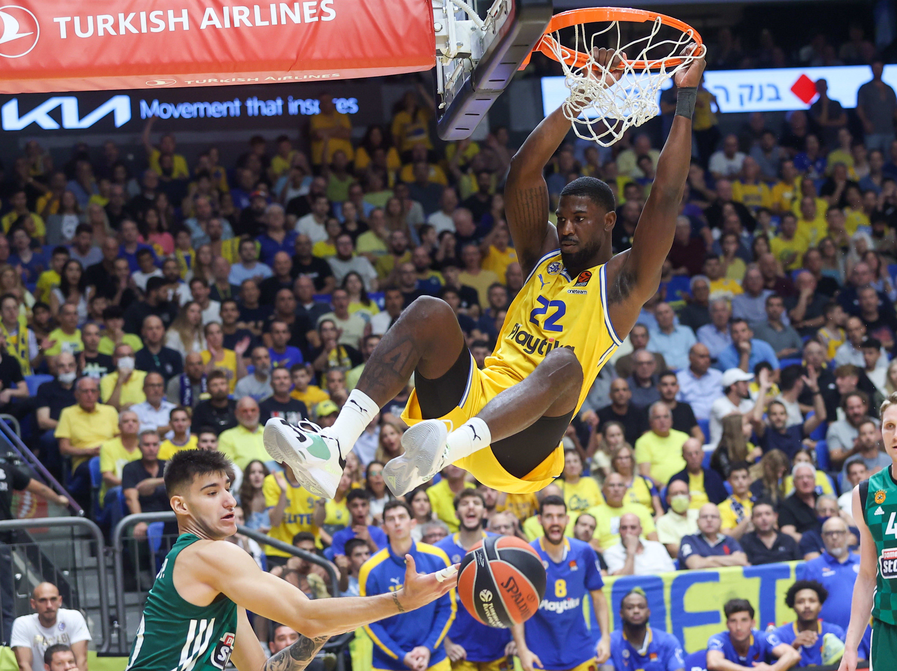 שחקן מכבי תל אביב אלכס פוית'רס