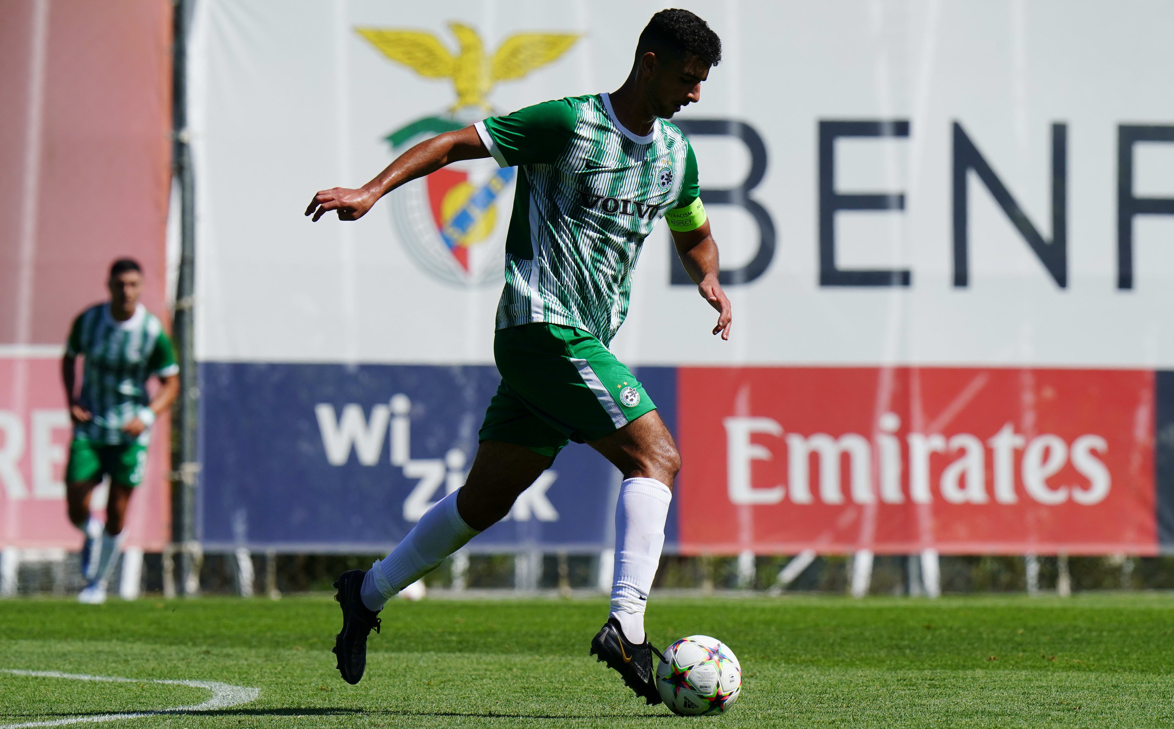 שחקן קבוצת הנוער של מכבי חיפה יונתן לייש