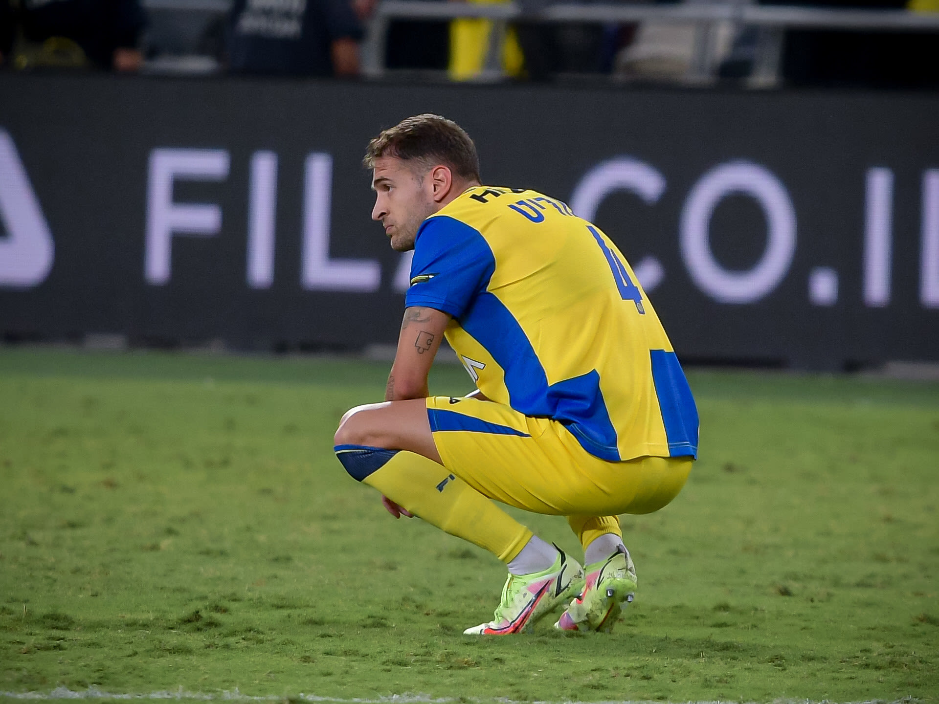 אנריק סבוריט שחקן מכבי תל אביב מאוכזב