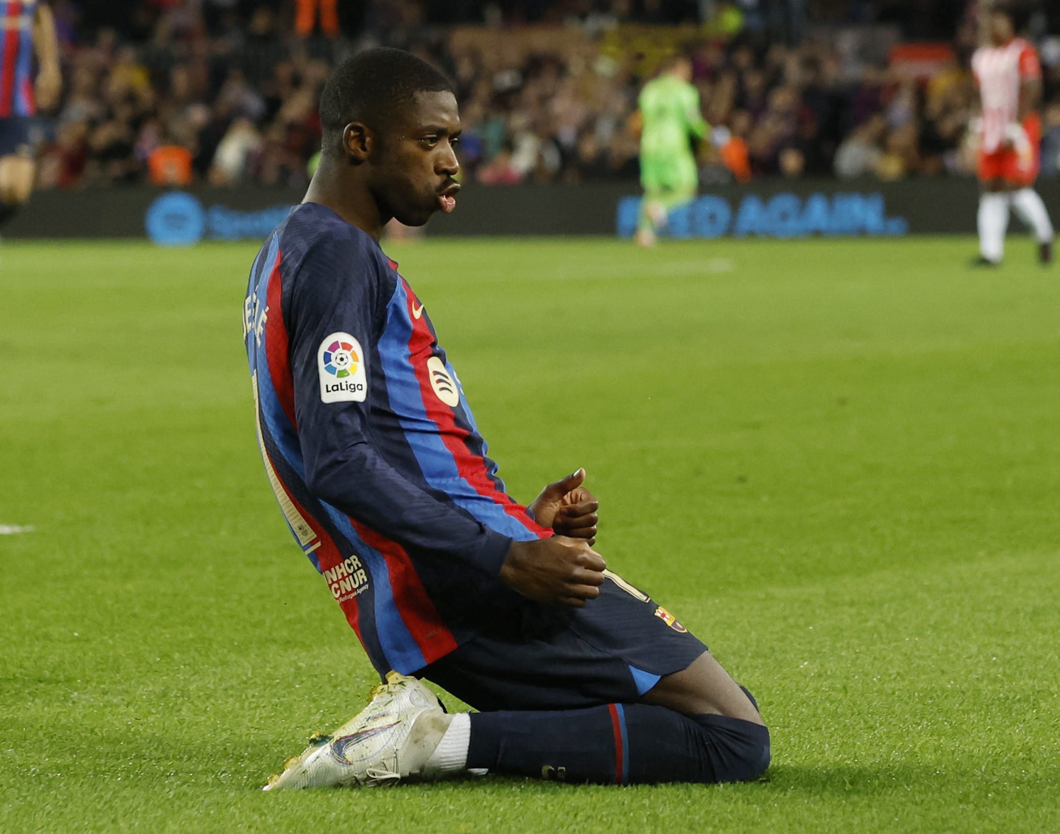 שחקן ברצלונה עוסמאן דמבלה