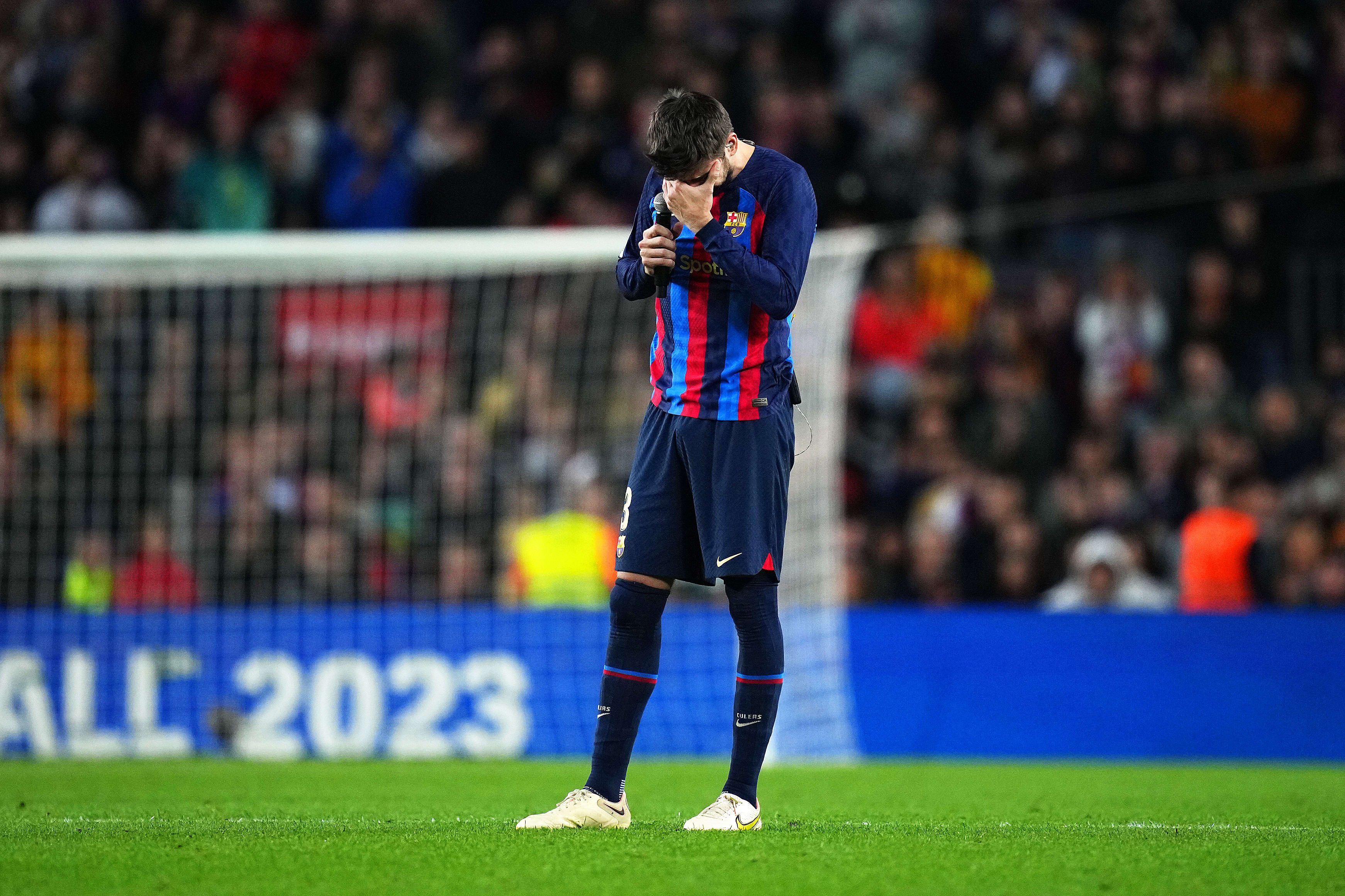 שחקן ברצלונה ג'רארד פיקה