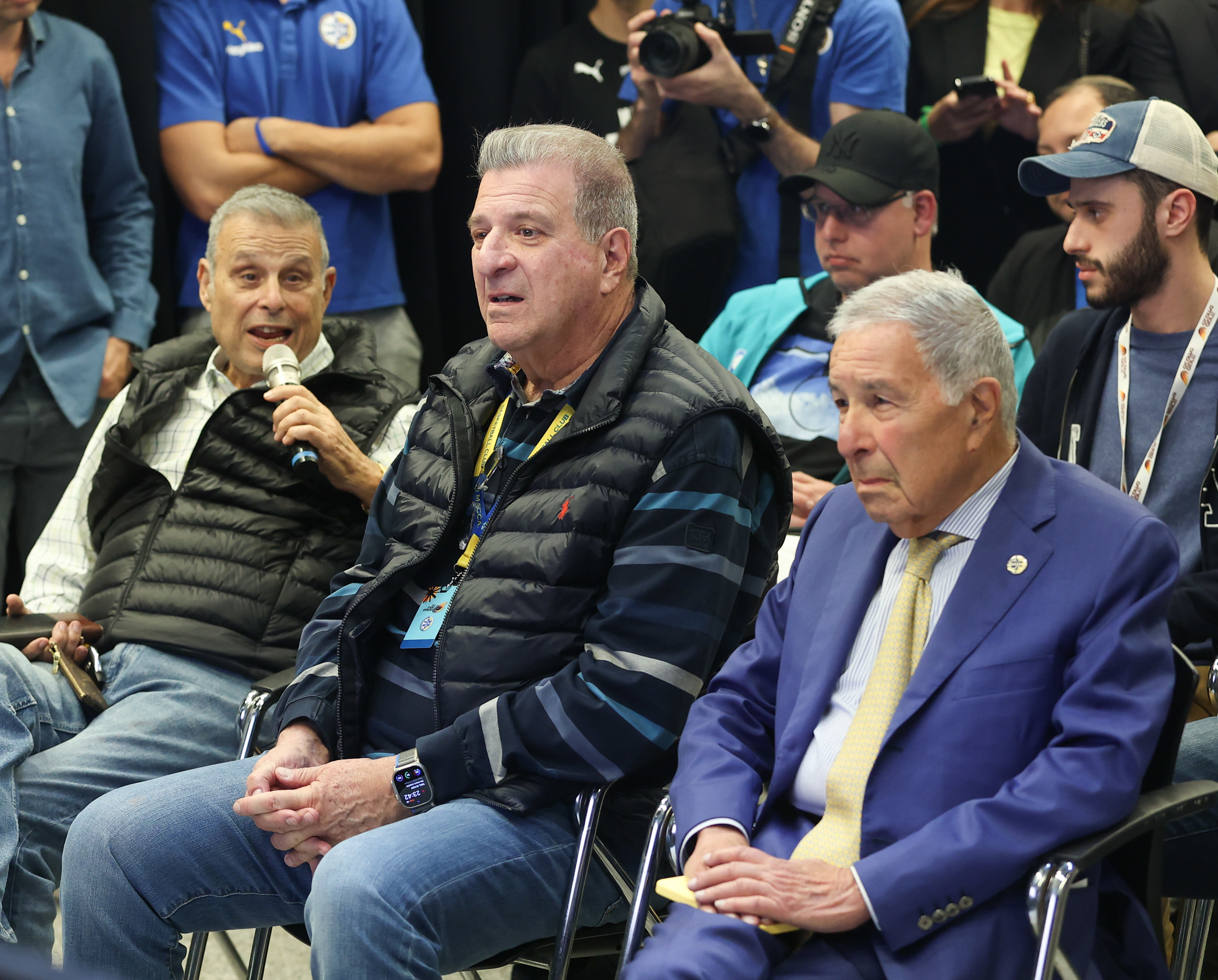 בעלי מכבי תל אביב שמעון מזרחי, דייויד פדרמן, אודי רקנאטי