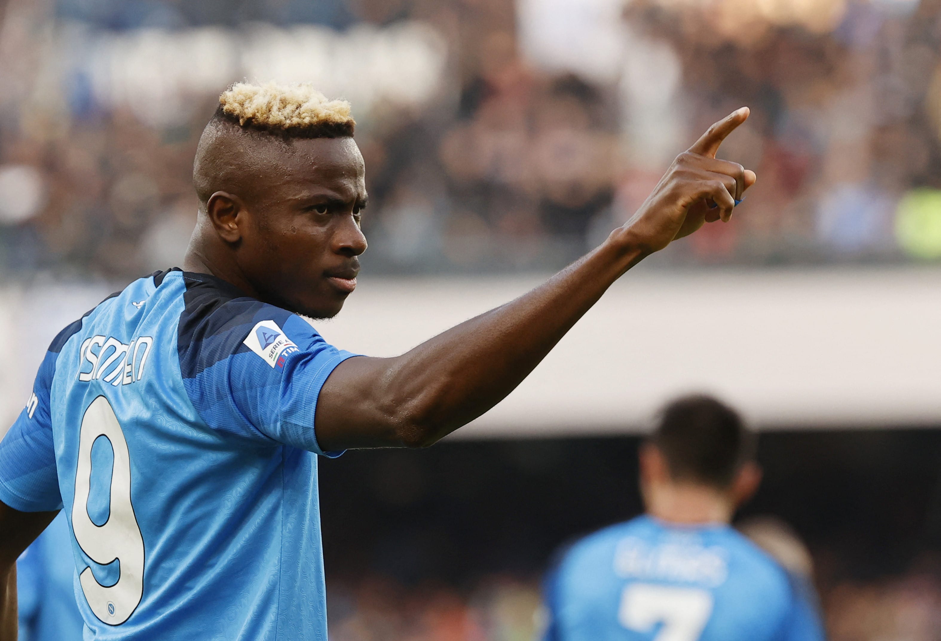 ויקטור אוסימן נאפולי חוגג