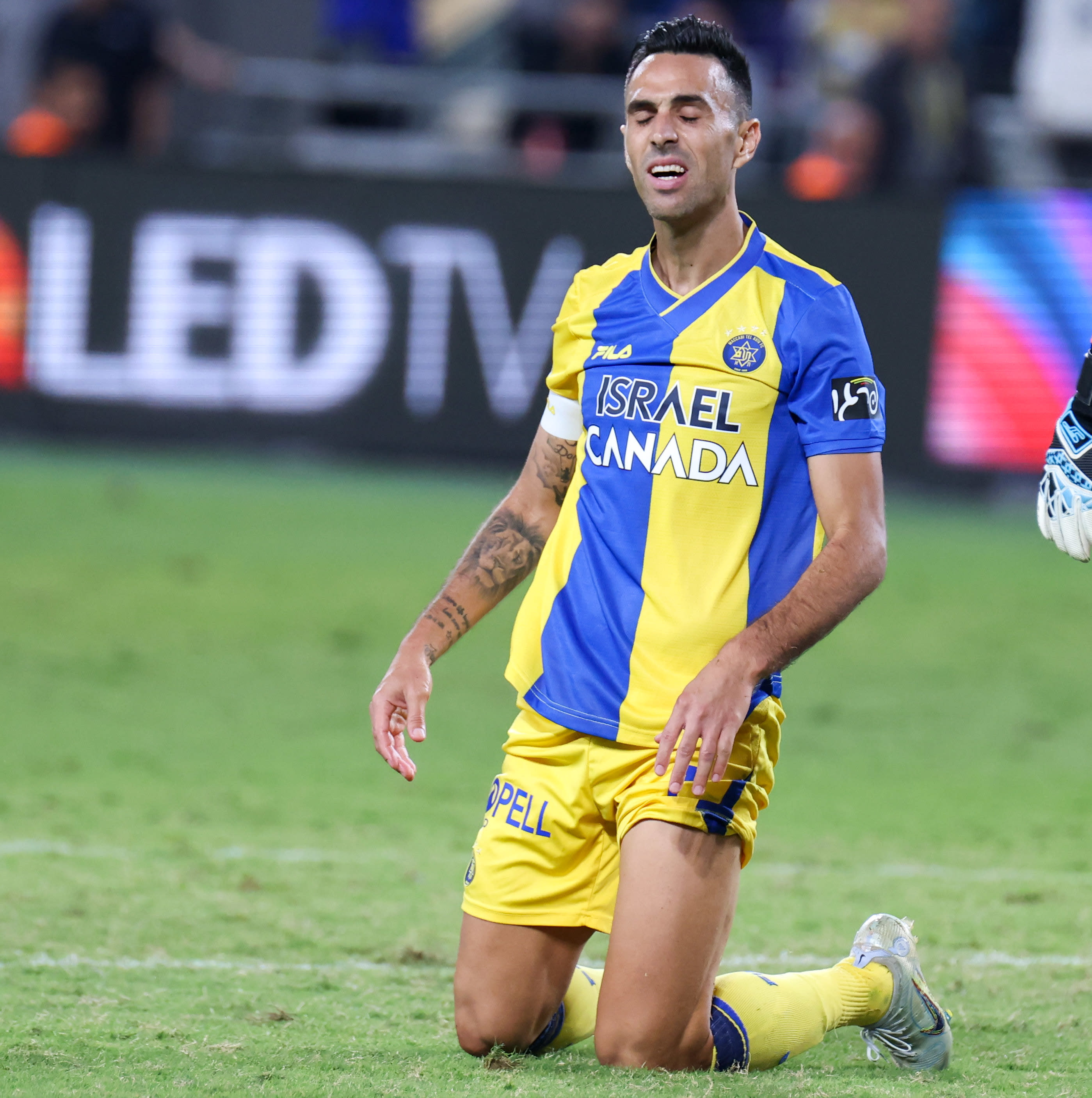 ערן זהבי מכבי תל אביב מתוסכל