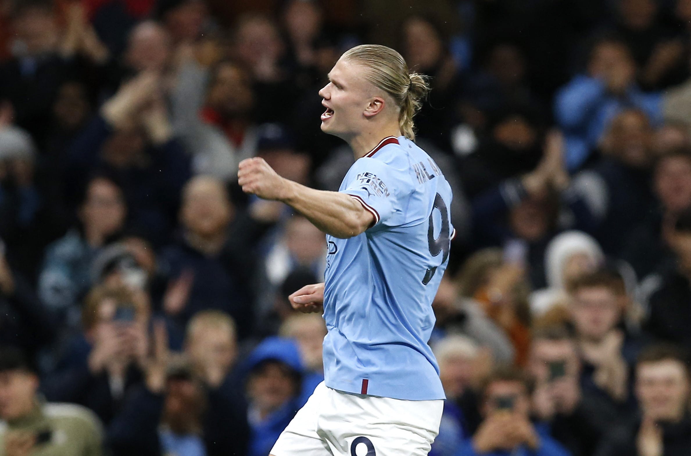 שחקן מנצ'סטר סיטי ארלינג הולאנד