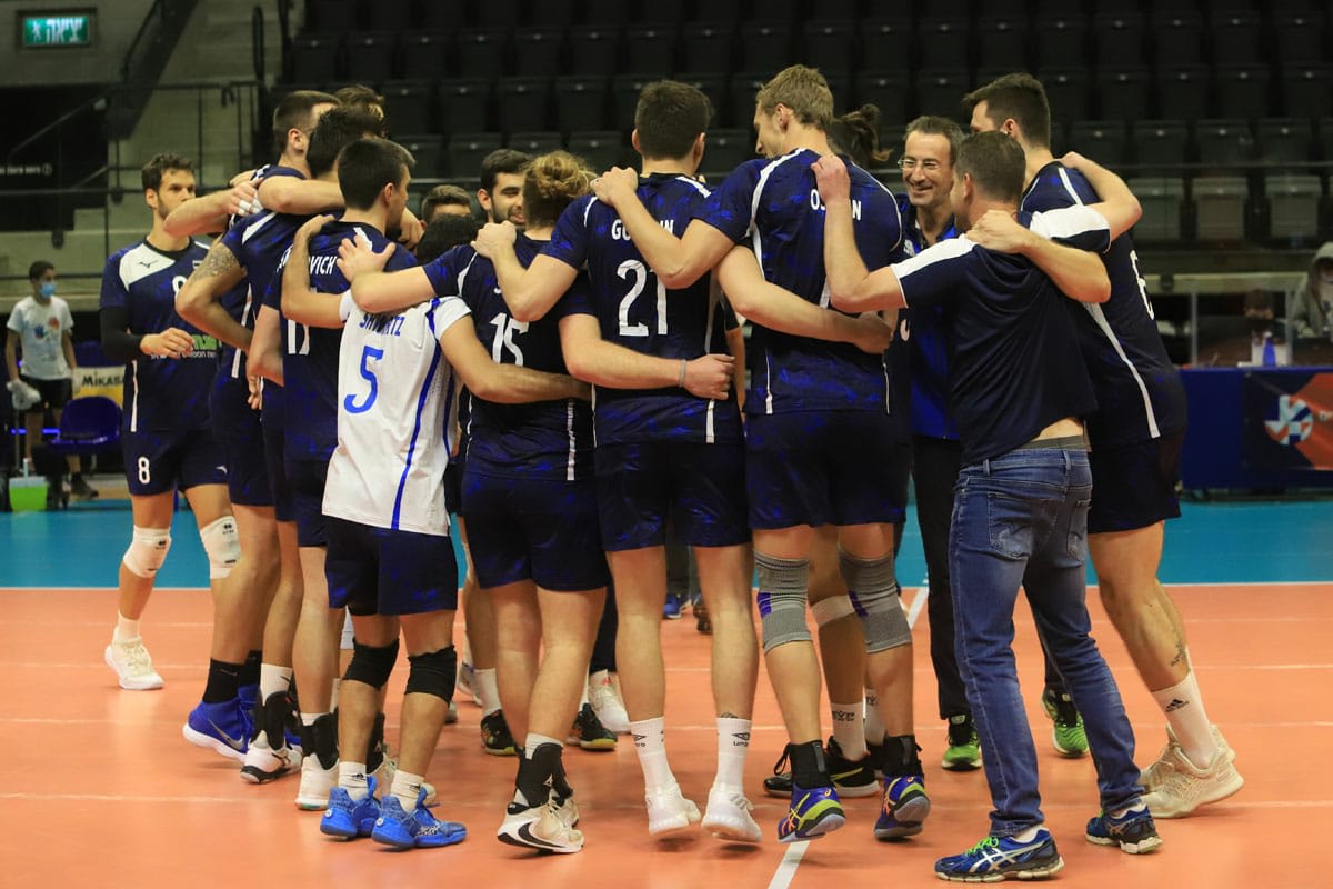 שחקני נבחרת ישראל כדורעף