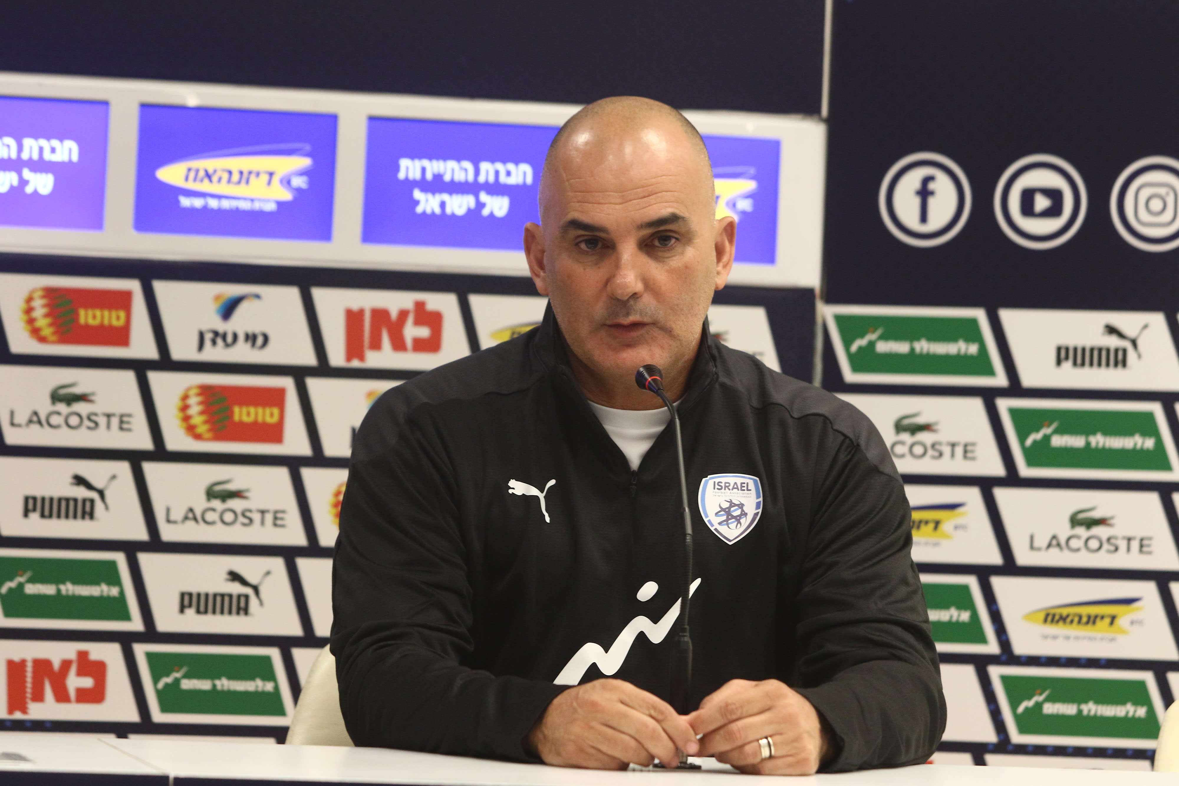 Alon Hazan, coach of the Israeli national team