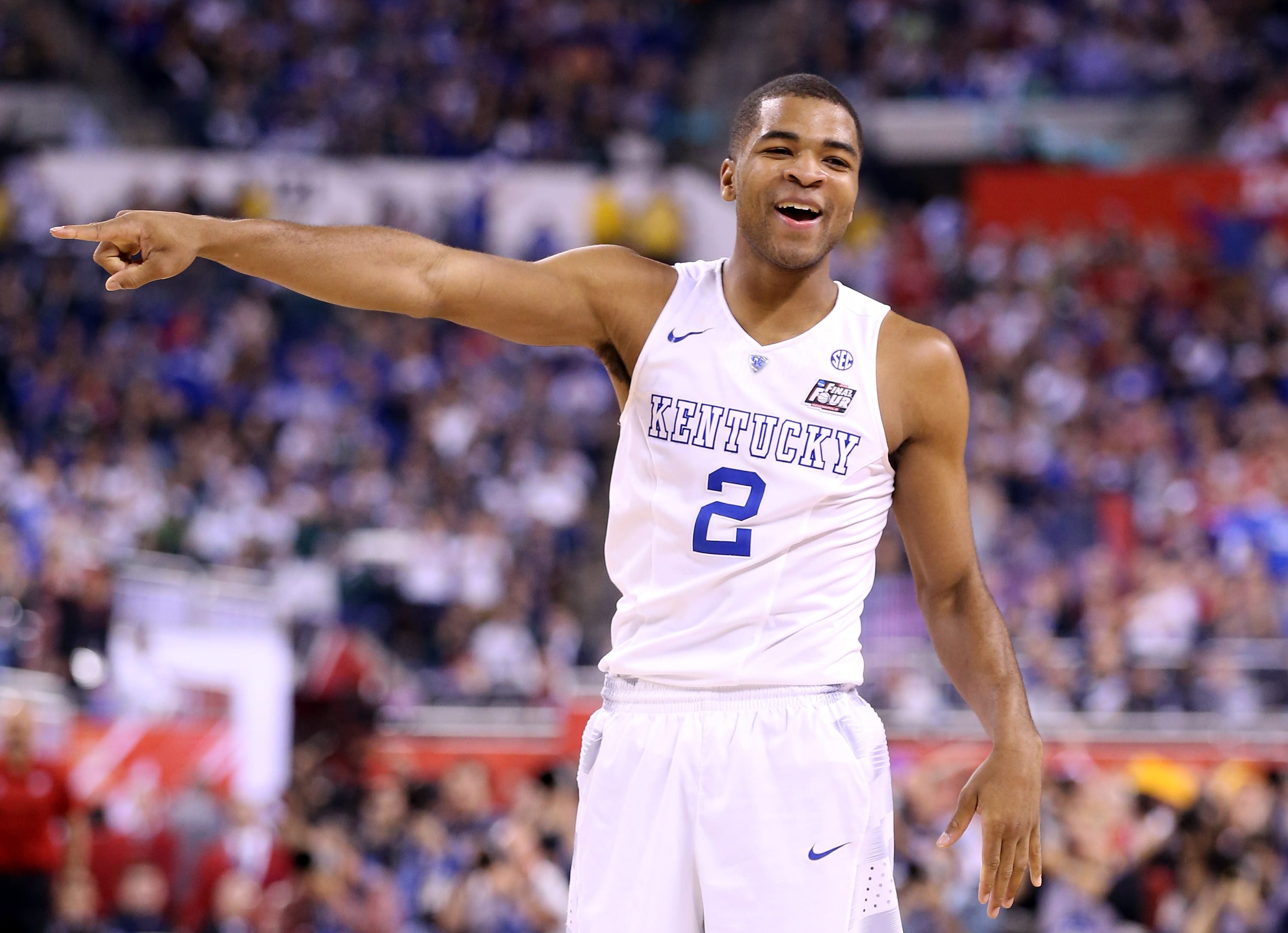 ארון האריסון, שחקן מכללת קנטאקי לשעבר