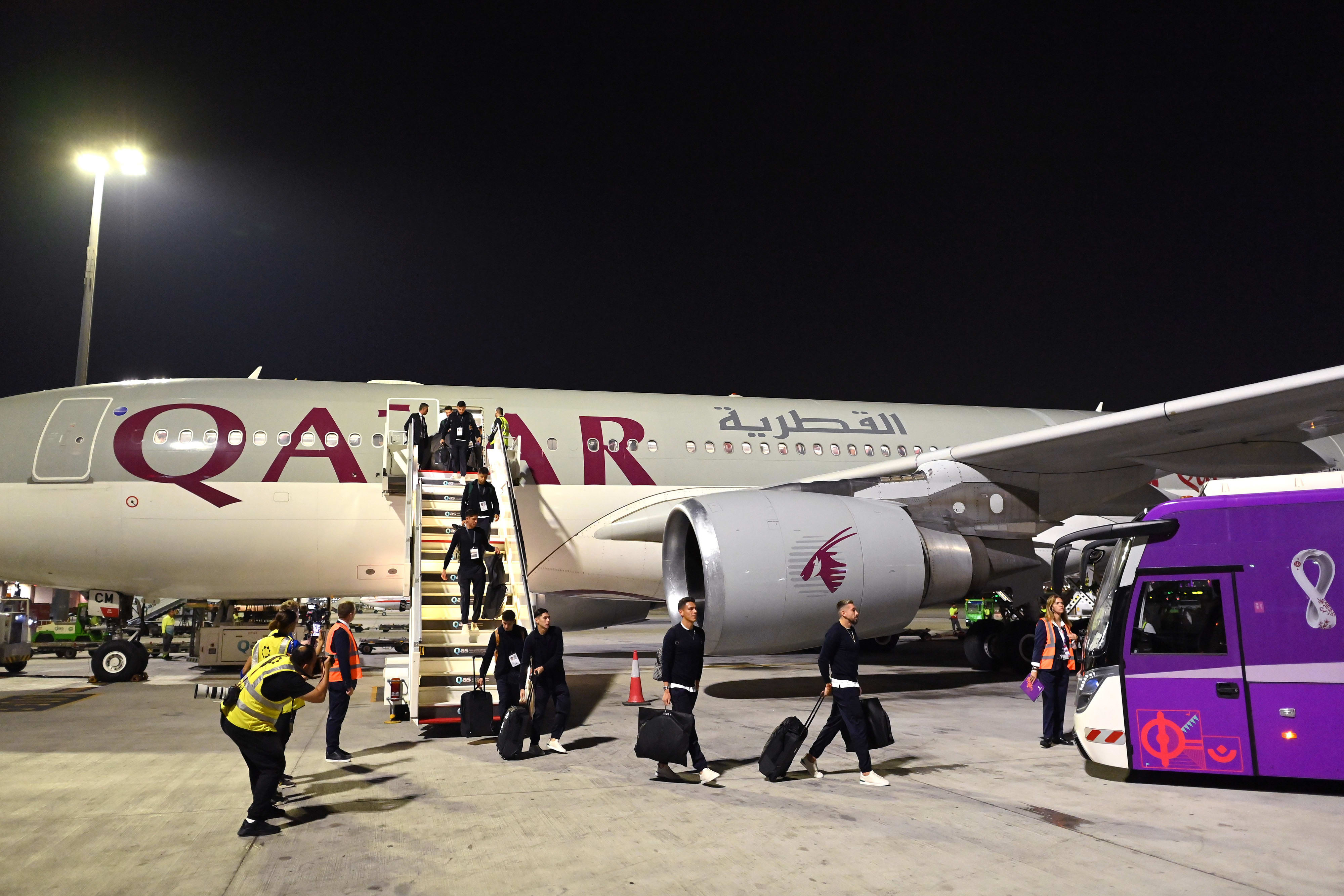 נבחרת מקסיקו נוחתת בקטאר