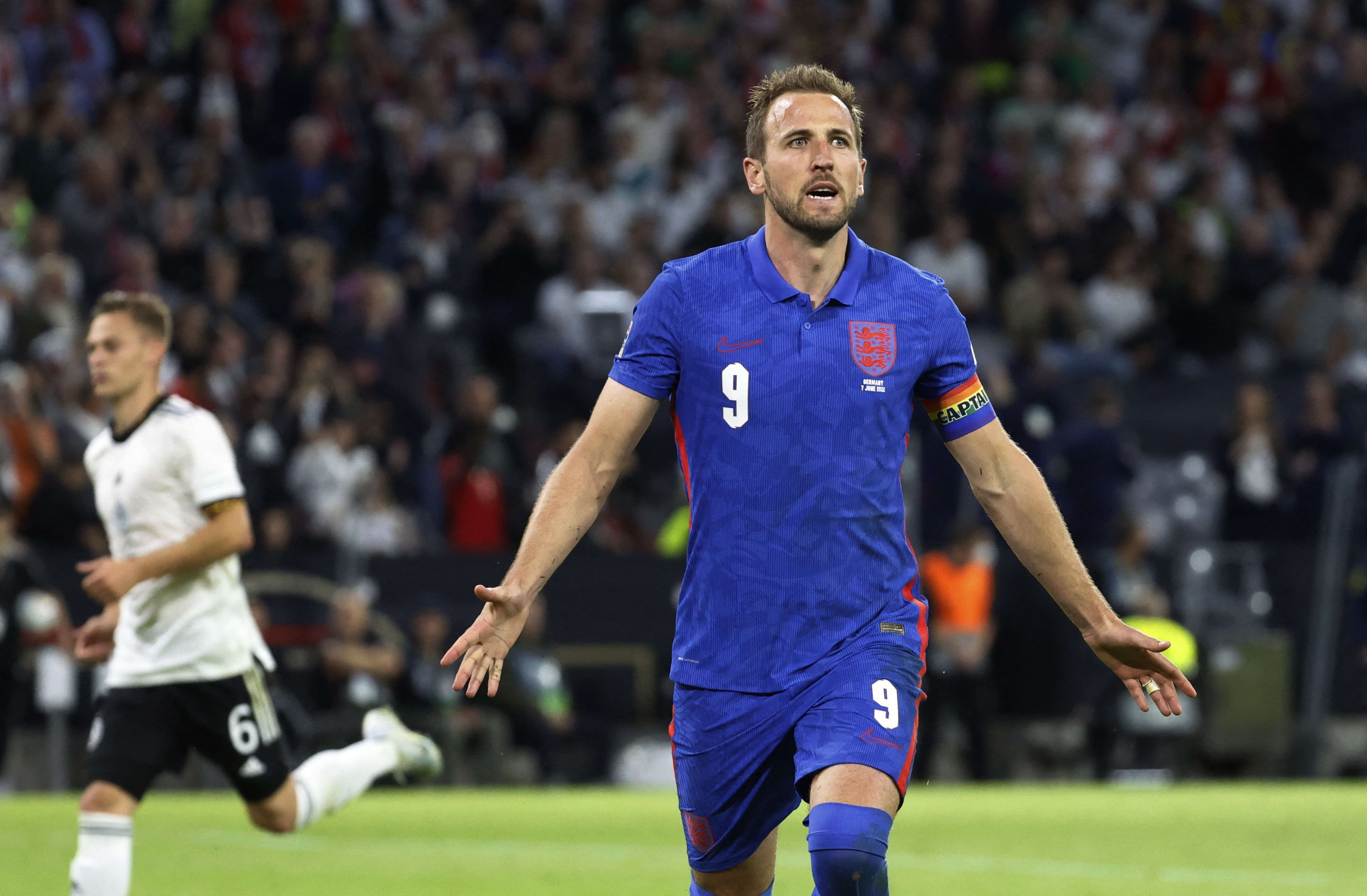 הארי קיין נבחרת אנגליה חוגג