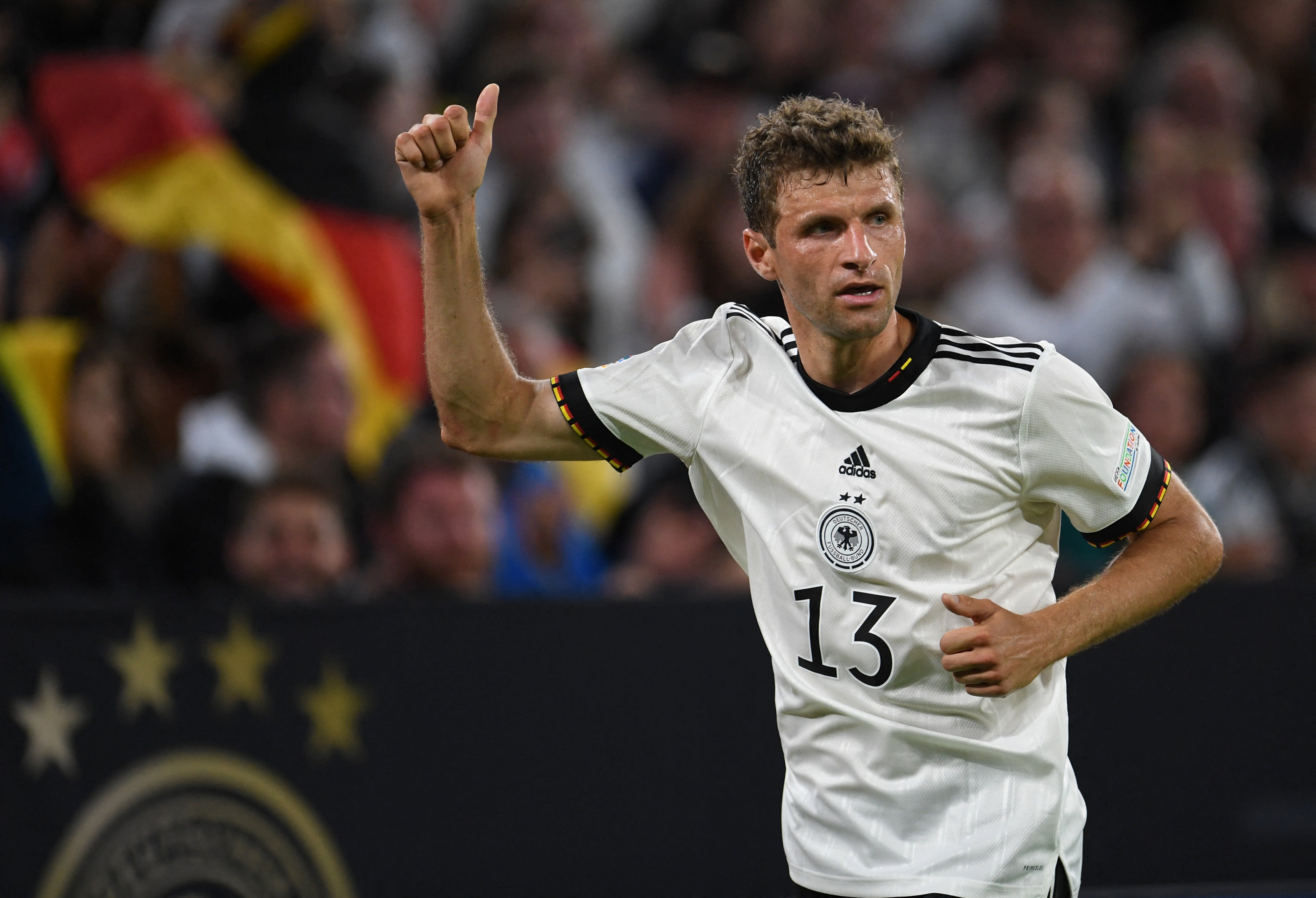 שחקן נבחרת גרמניה תומאס מולר