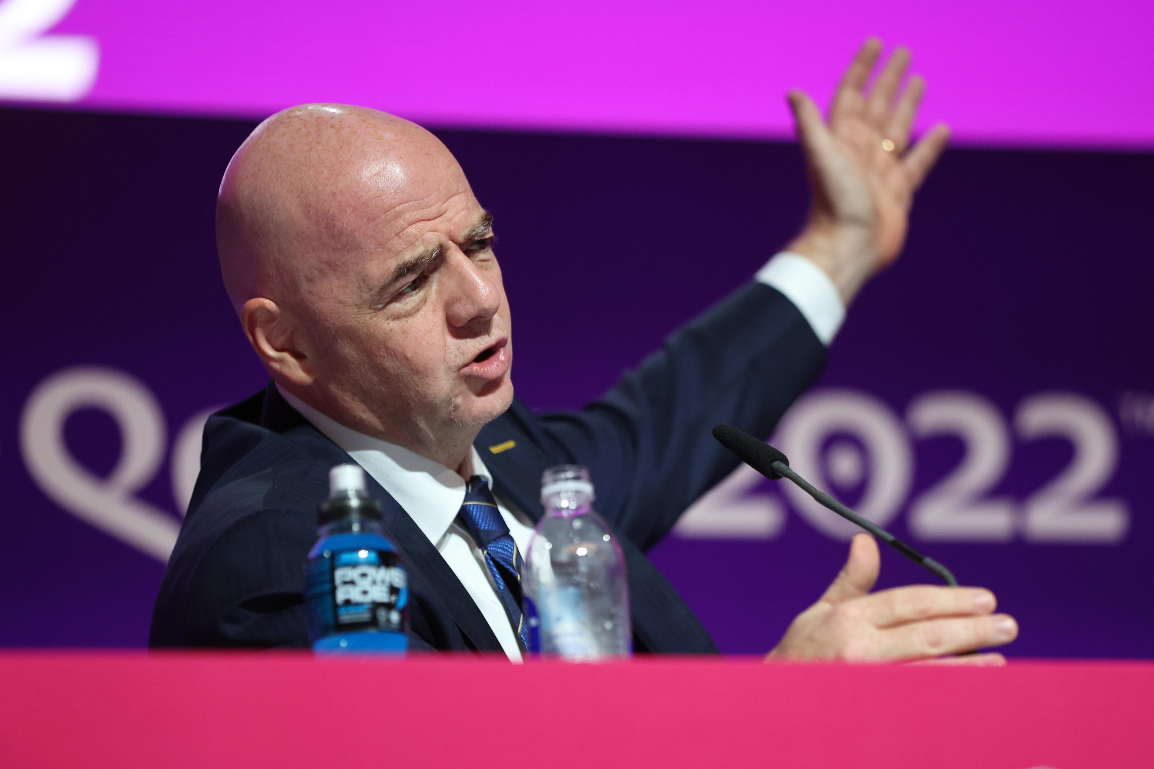 ג'אני אינפנטינו, נשיא פיפ