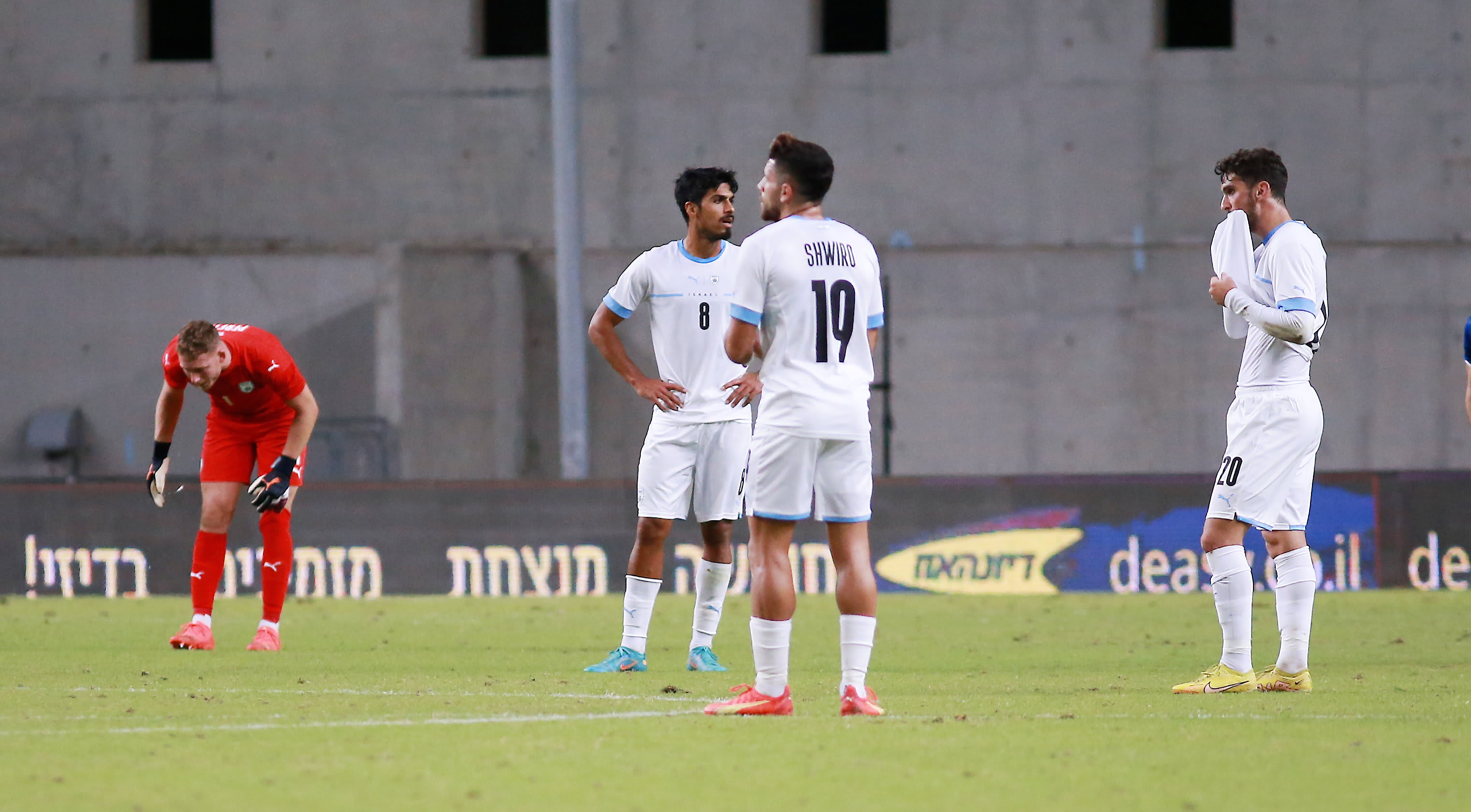 נבחרת ישראל מאוכזבת נגד קפריסין