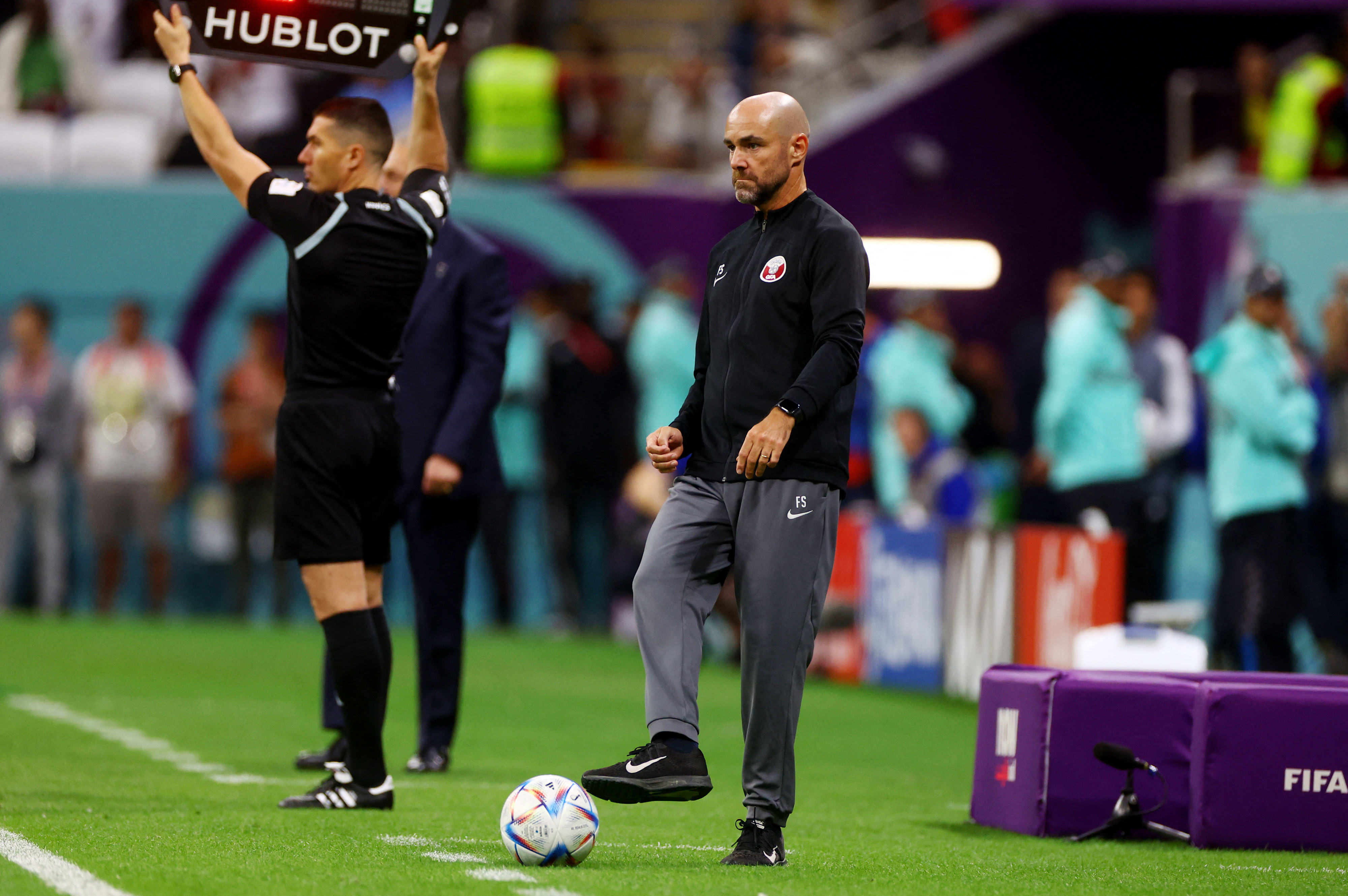 פליקס סאנצ'ס מאמן נבחרת קטאר