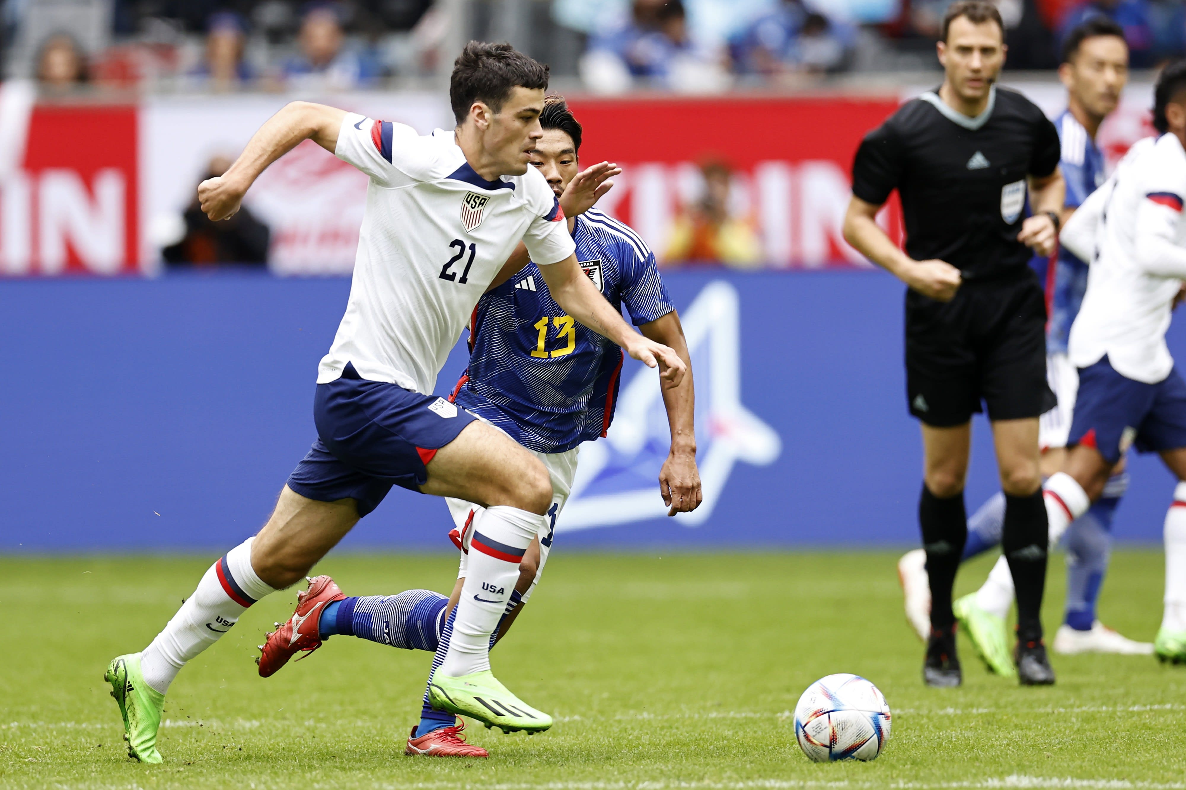 ג'ובאני ריינה, שחקן נבחרת ארצות הברית