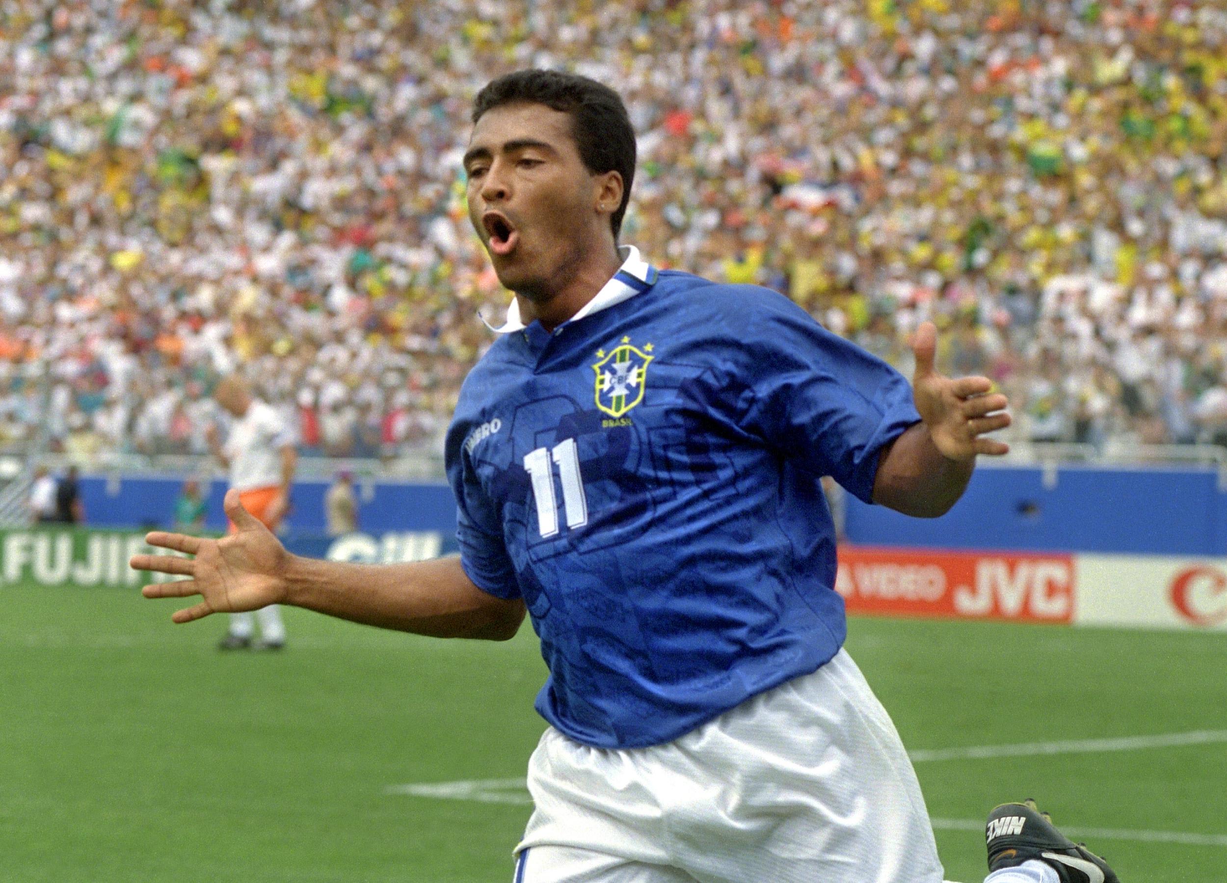 חלוץ נבחרת ברזיל רומאריו ב-1994