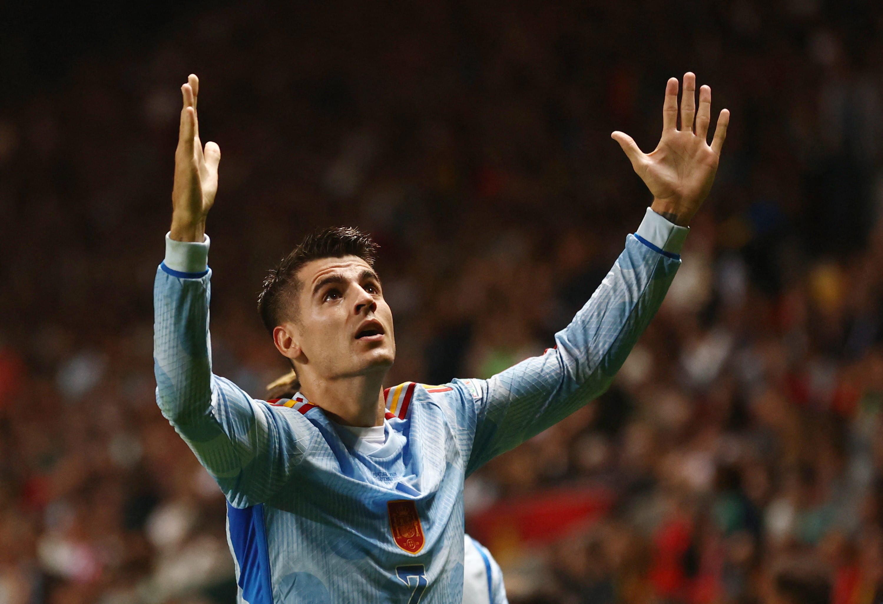 שחקן נבחרת ספרד אלבארו מוראטה